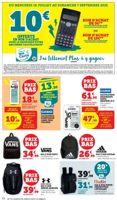  | Page: 12 | Produits: Sac, Calculatrice, Porte, Sac à dos