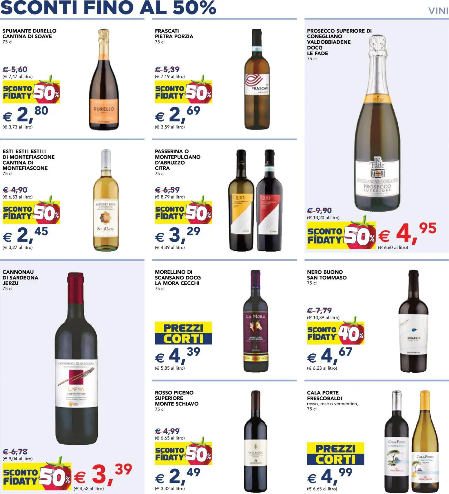 Volantino Esselunga S del 26.02.2026 | Pagina: 9 | Prodotti: Prosecco, Spumante