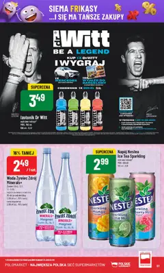 POLOmarket Gazetka od 09.07.2025 | Strona: 51 | Produkty: Mango, Woda żywiec, Ice Tea, Woda