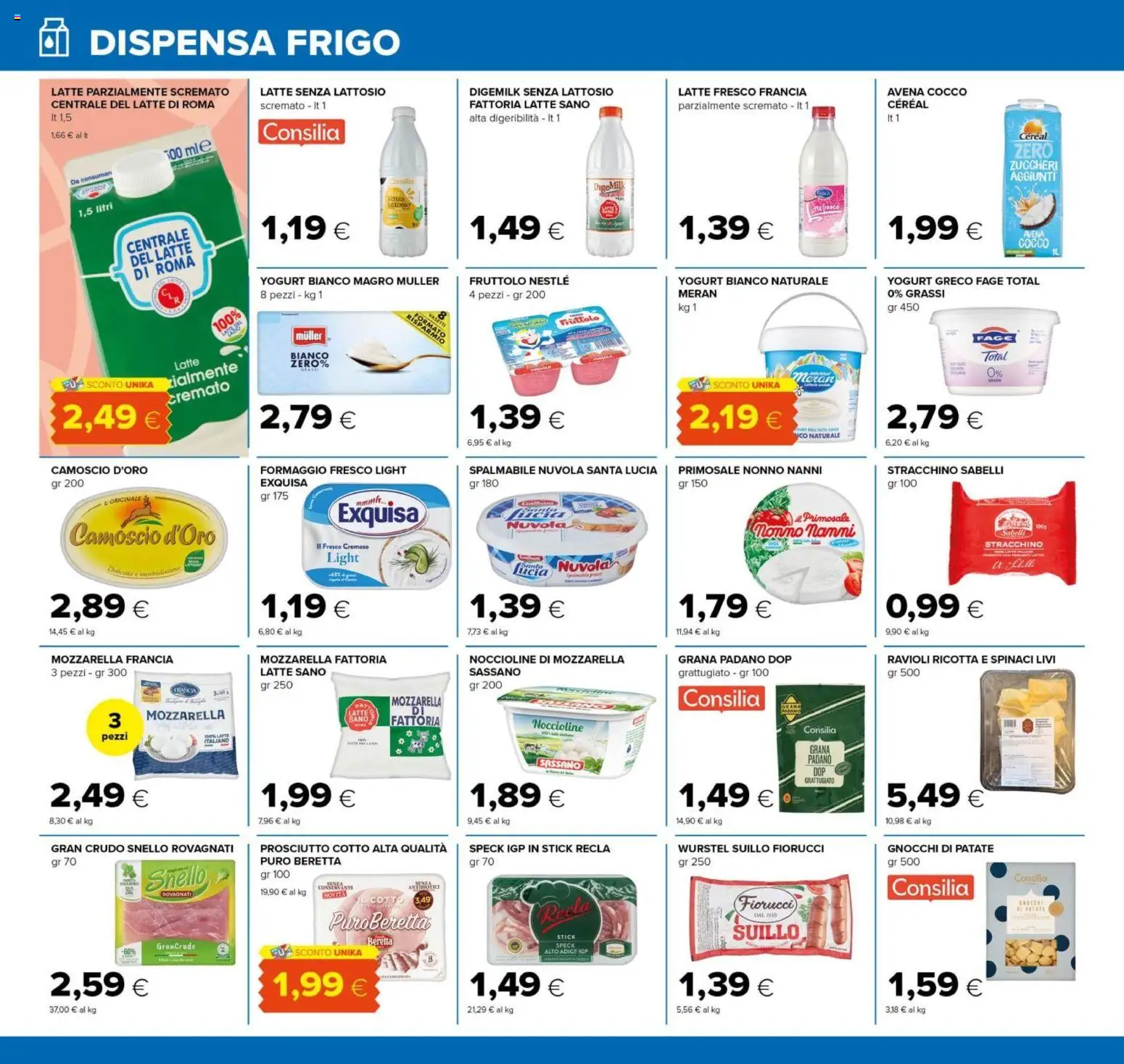 Volantino Tigre del 07.04.2026 | Pagina: 8 | Prodotti: Patate, Mozzarella, Wurstel, Cocco