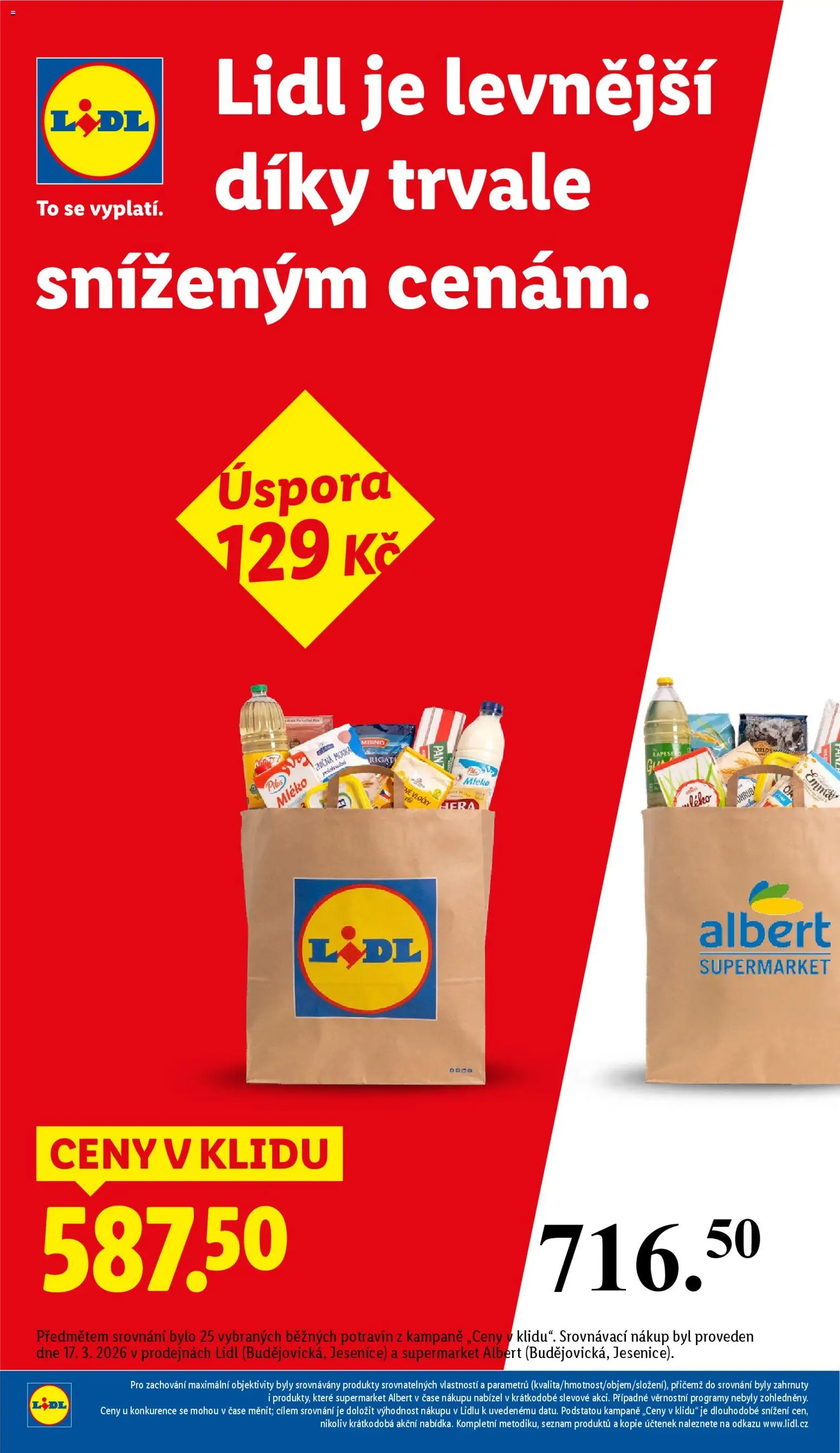 Lidl leták od 26.03.2026 💥 Nenechte si ujít TOP nabídky! ⭐ | Ceská republika