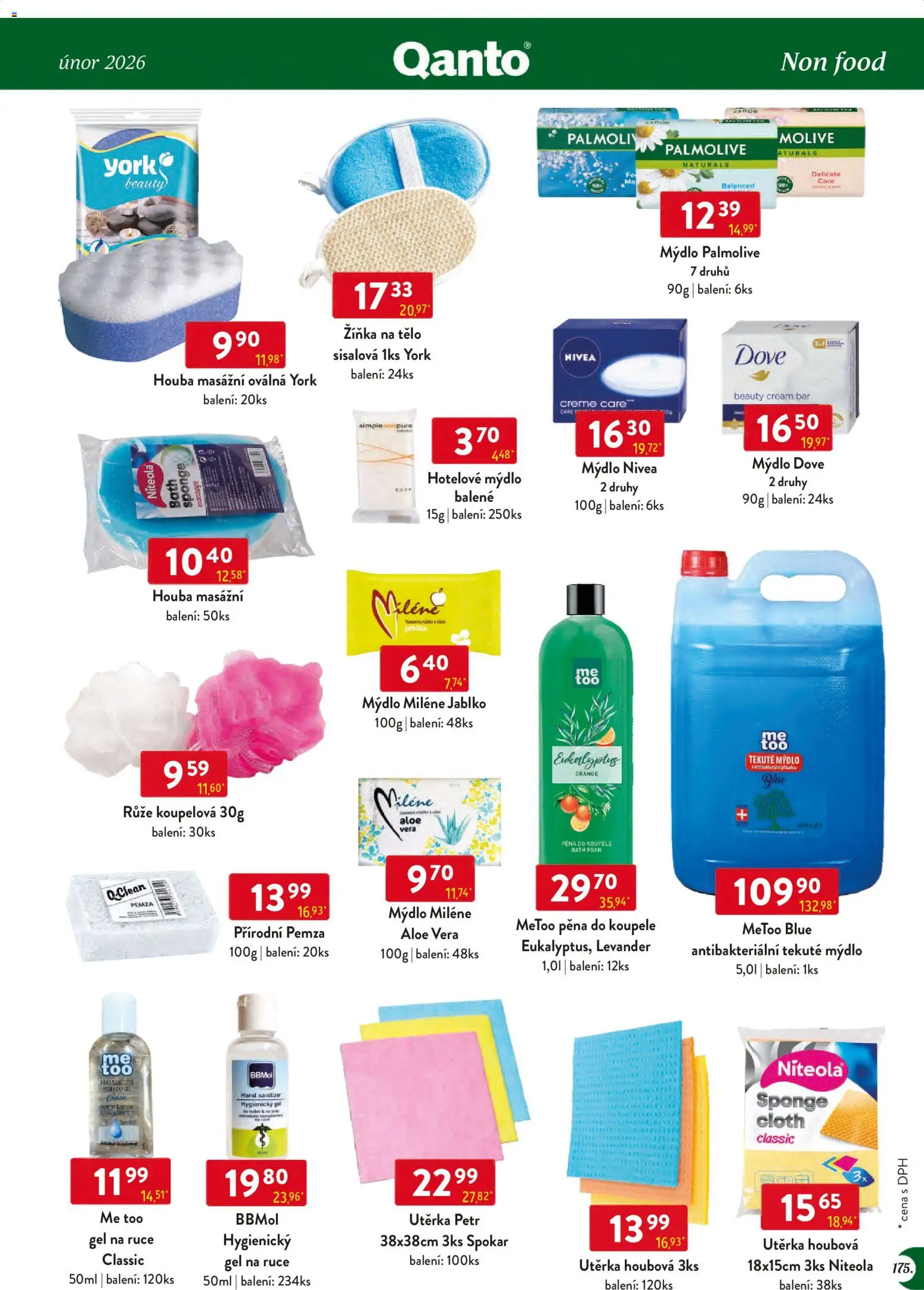 Astur & Qanto leták - Velkoobchod 02/2026 od 01.02.2026 | Strana: 175 | Produkty: Pěna do koupele, Nivea, Jablka, Utěrka