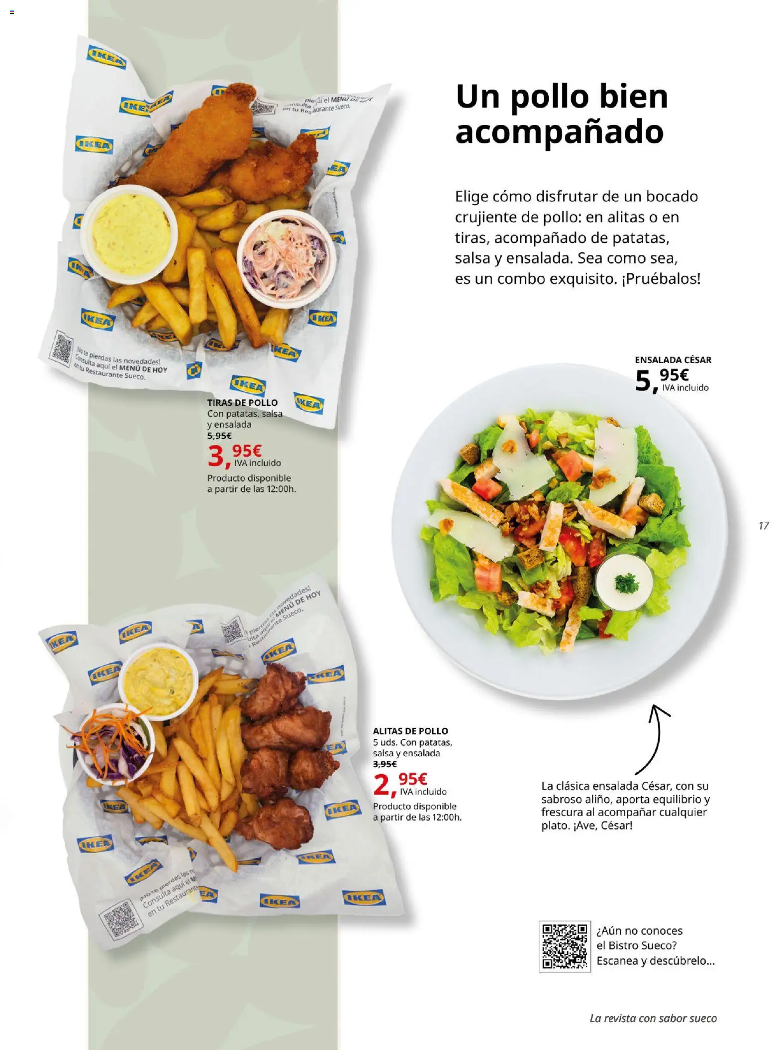 Catálogo IKEA Fika │ válido desde el 01.01.2026 | Página: 17 | Productos: Té, Ensalada