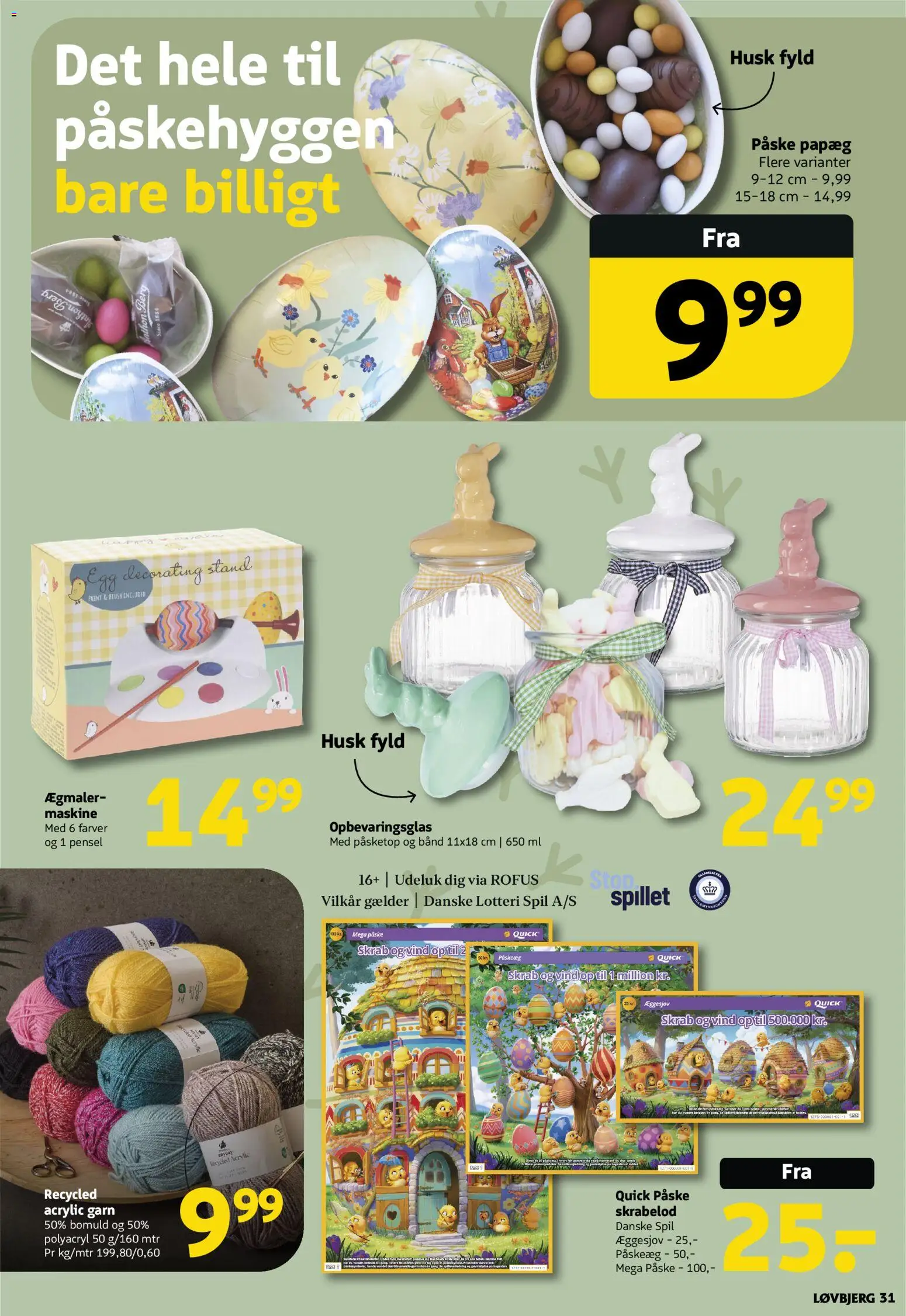 Løvbjerg tilbudsavis – gyldig fra 27.02.2026 | Side: 31 | Produkter: Spil