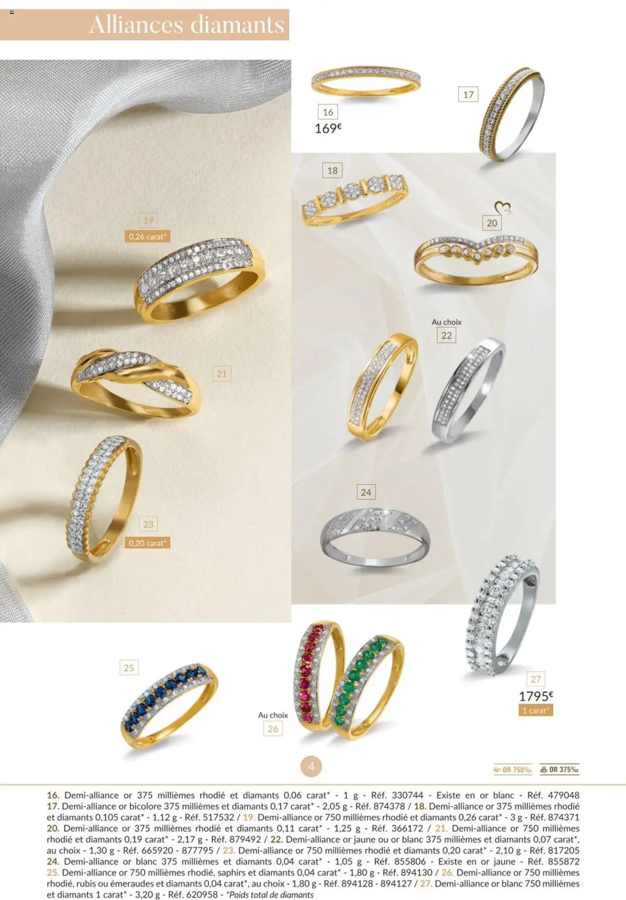  | Page: 4 | Produits: Poids
