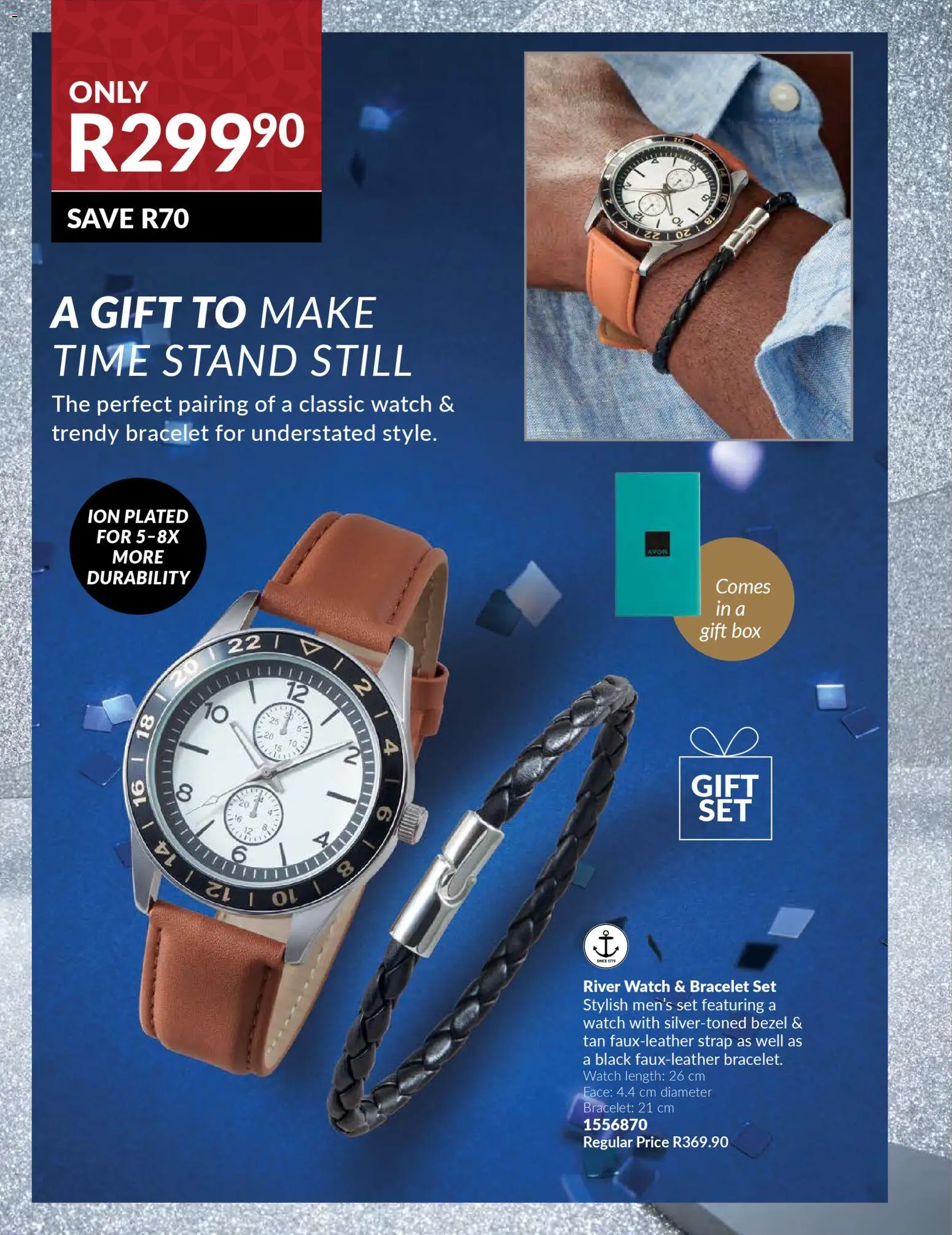 New Avon catalogue – valid from 01.12.2025 | Page: 16 | Products: Watch, Box