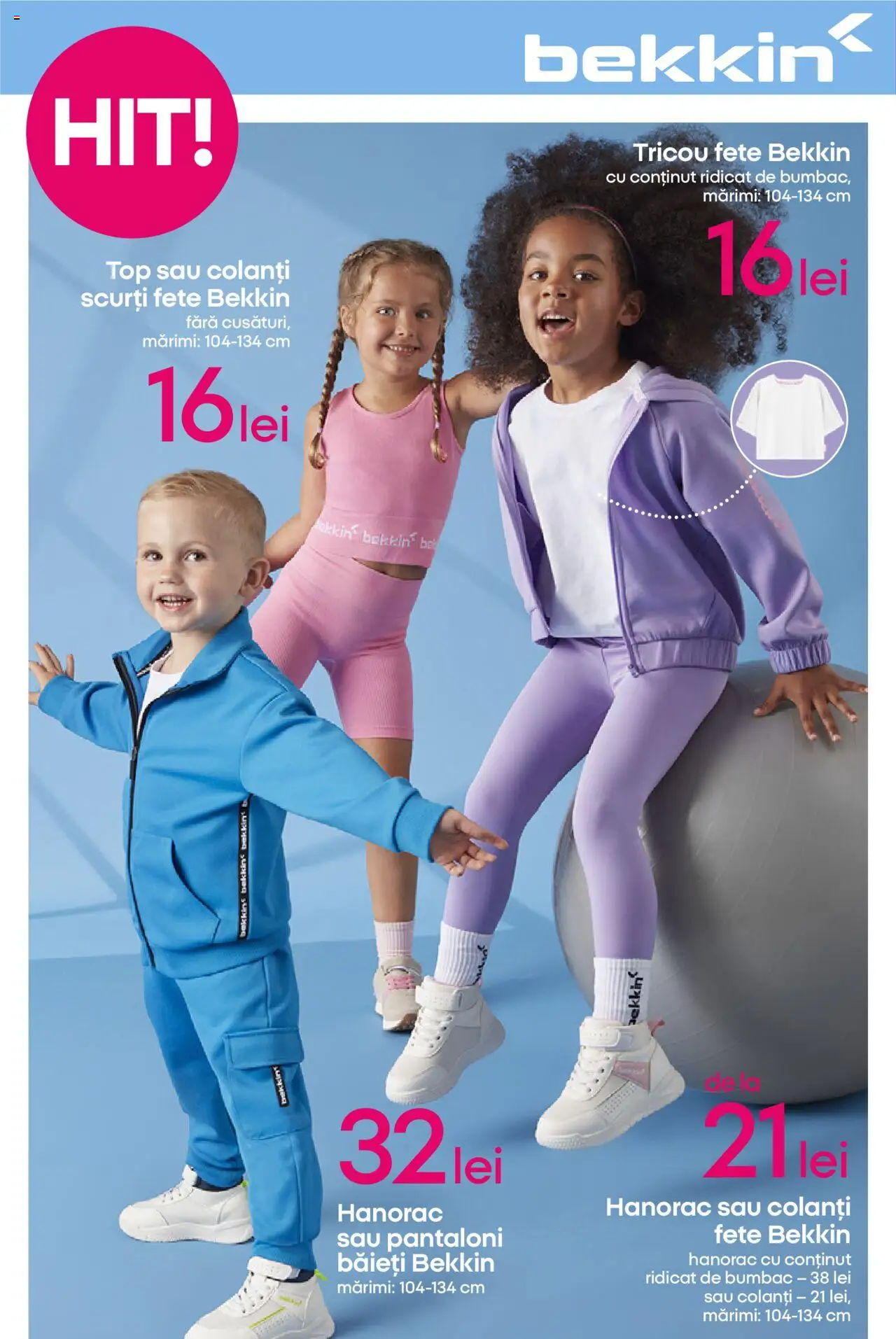 Catalog Pepco – valabil de la 31.07.2025 | Pagină: 12 | Produse: Tricou, Pantaloni, Colanți, Keşe