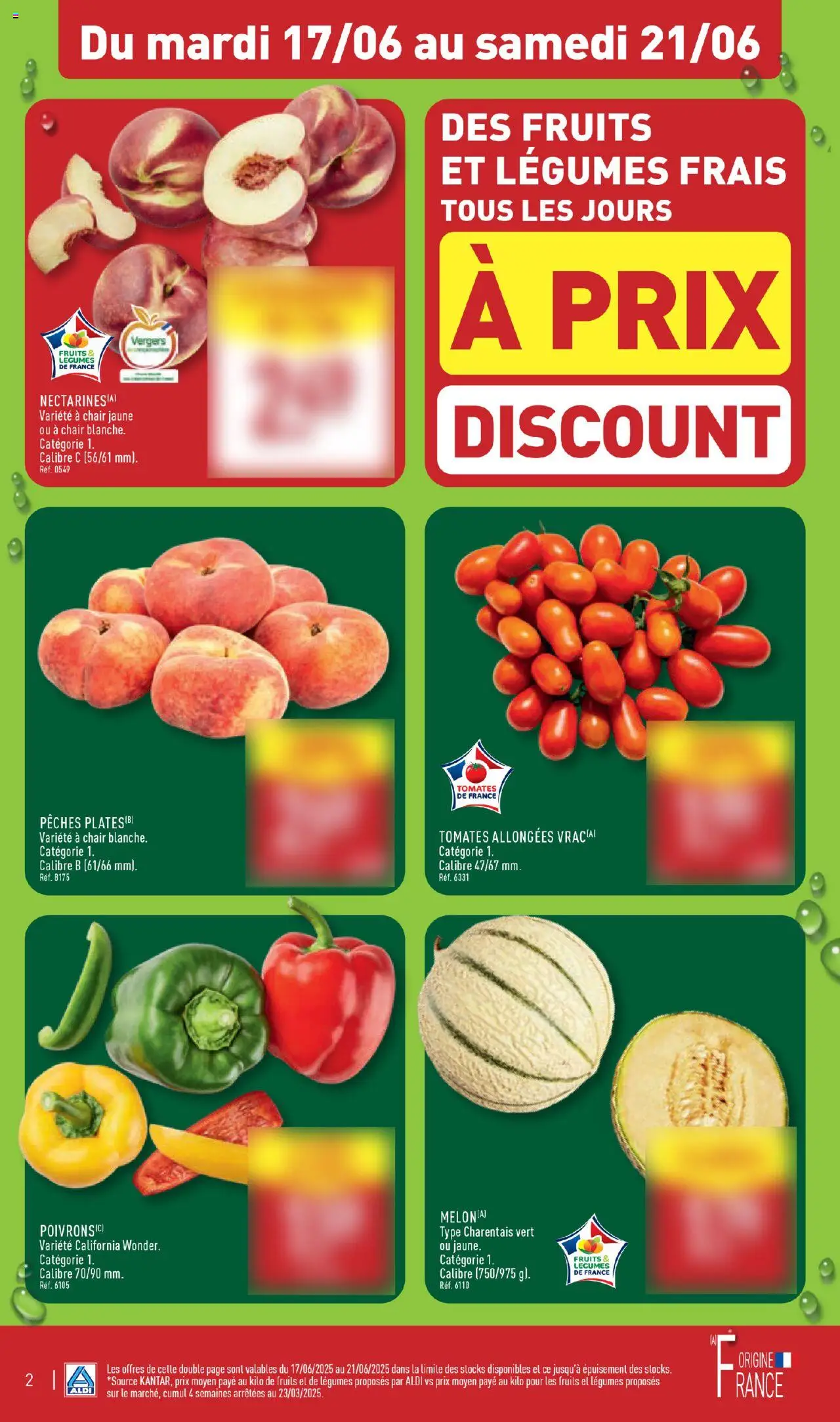  | Page: 5 | Produits: Melon, Nectarine, Tomates