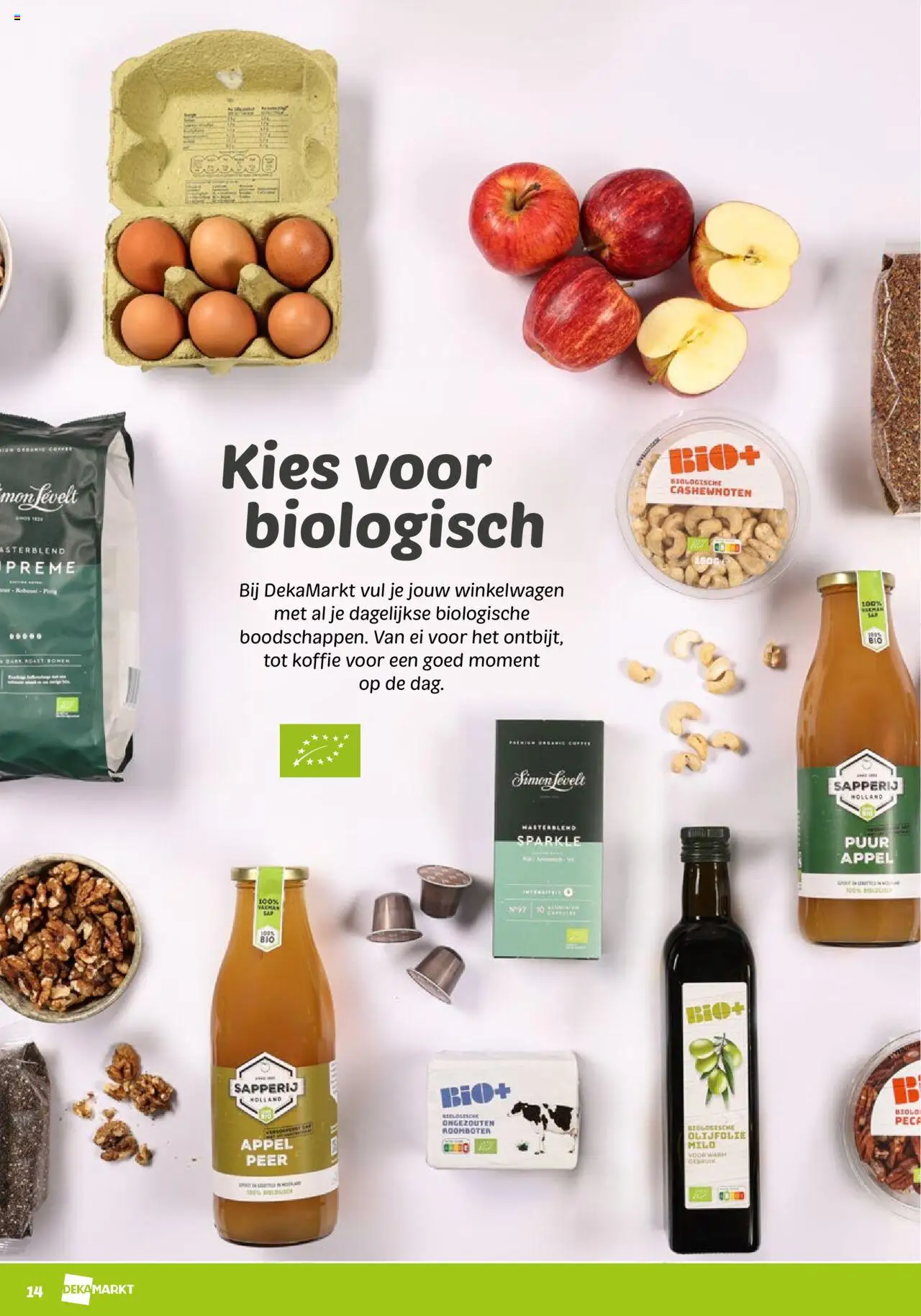  | Pagina: 14 | Producten: Roomboter, Cashewnoten, Appel, Peer