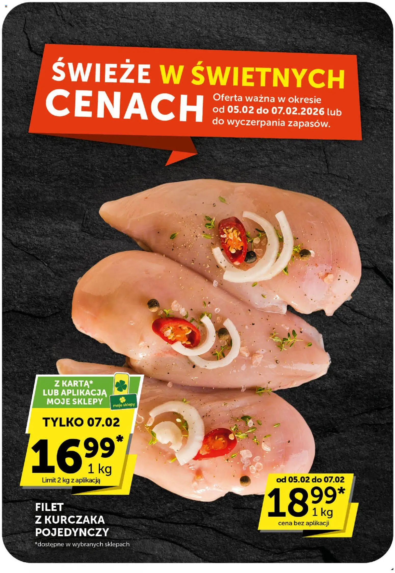 Euro Sklep Gazetka od 05.02.2026 | Strona: 4 | Produkty: Filet z kurczaka
