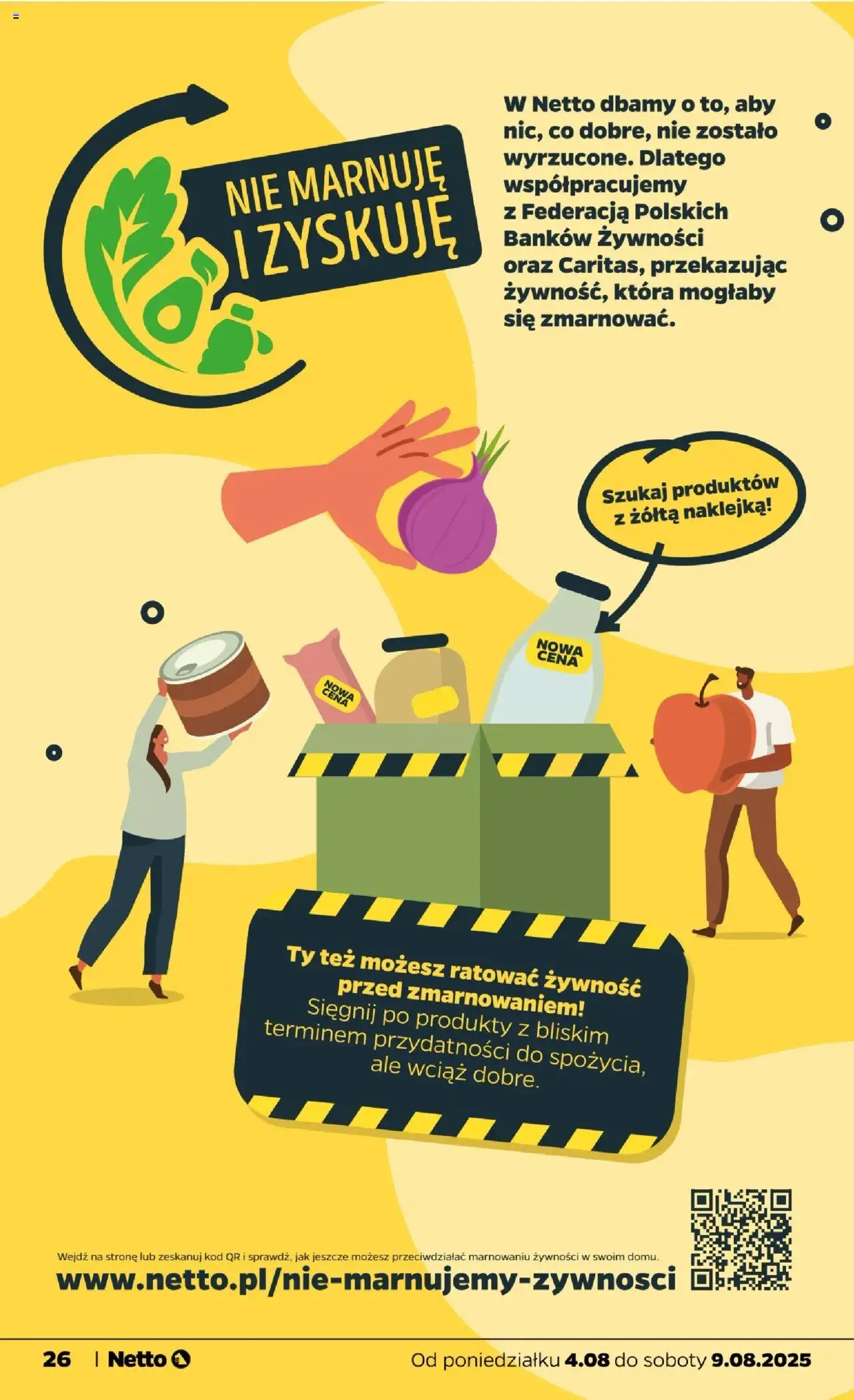 Netto gazetka - Spożywcza od 04.08.2025 | Strona: 26
