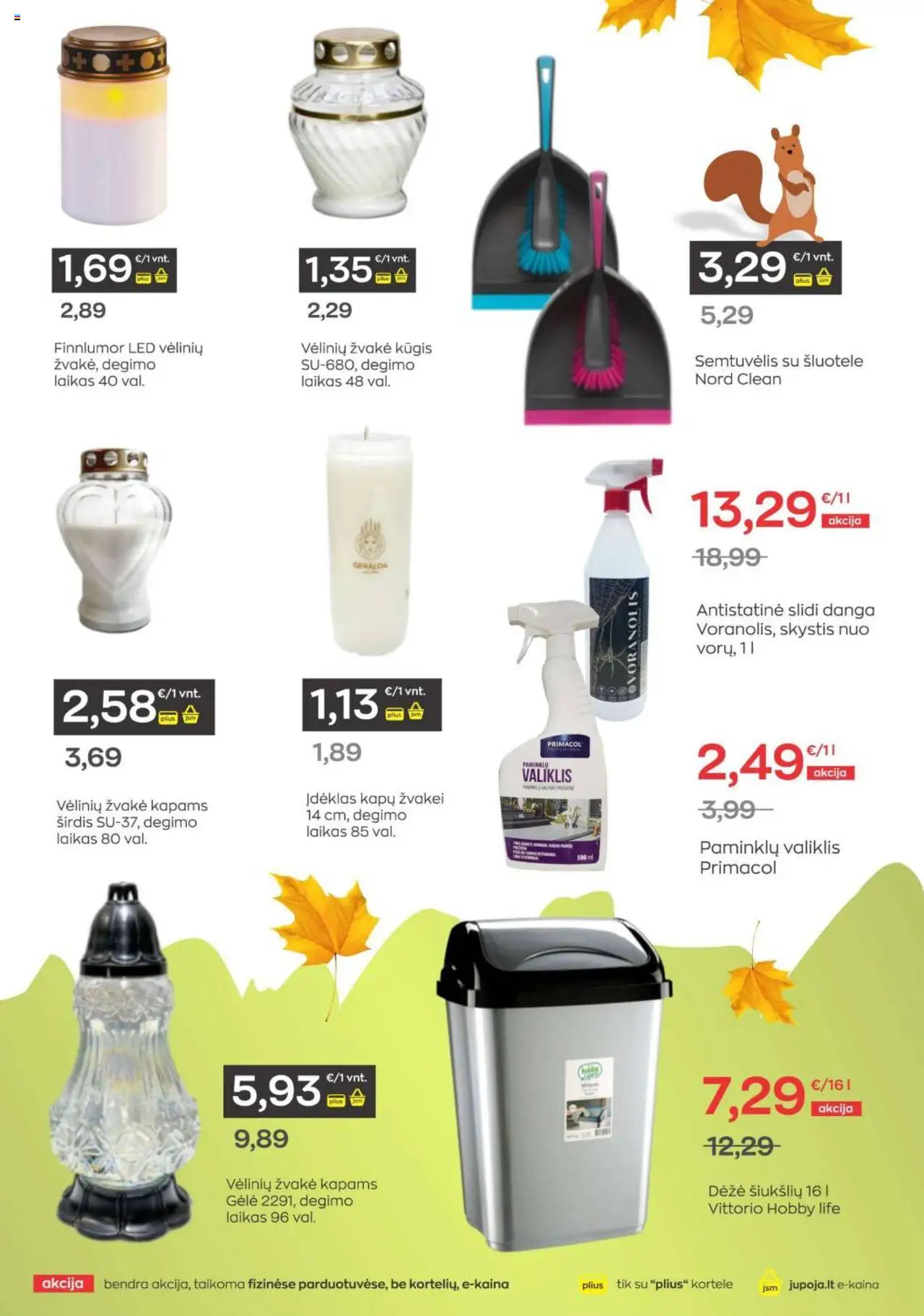 Jupoja akcijos nuo 07.10.2025 | Puslapis: 3 | Prekių: Dėžė