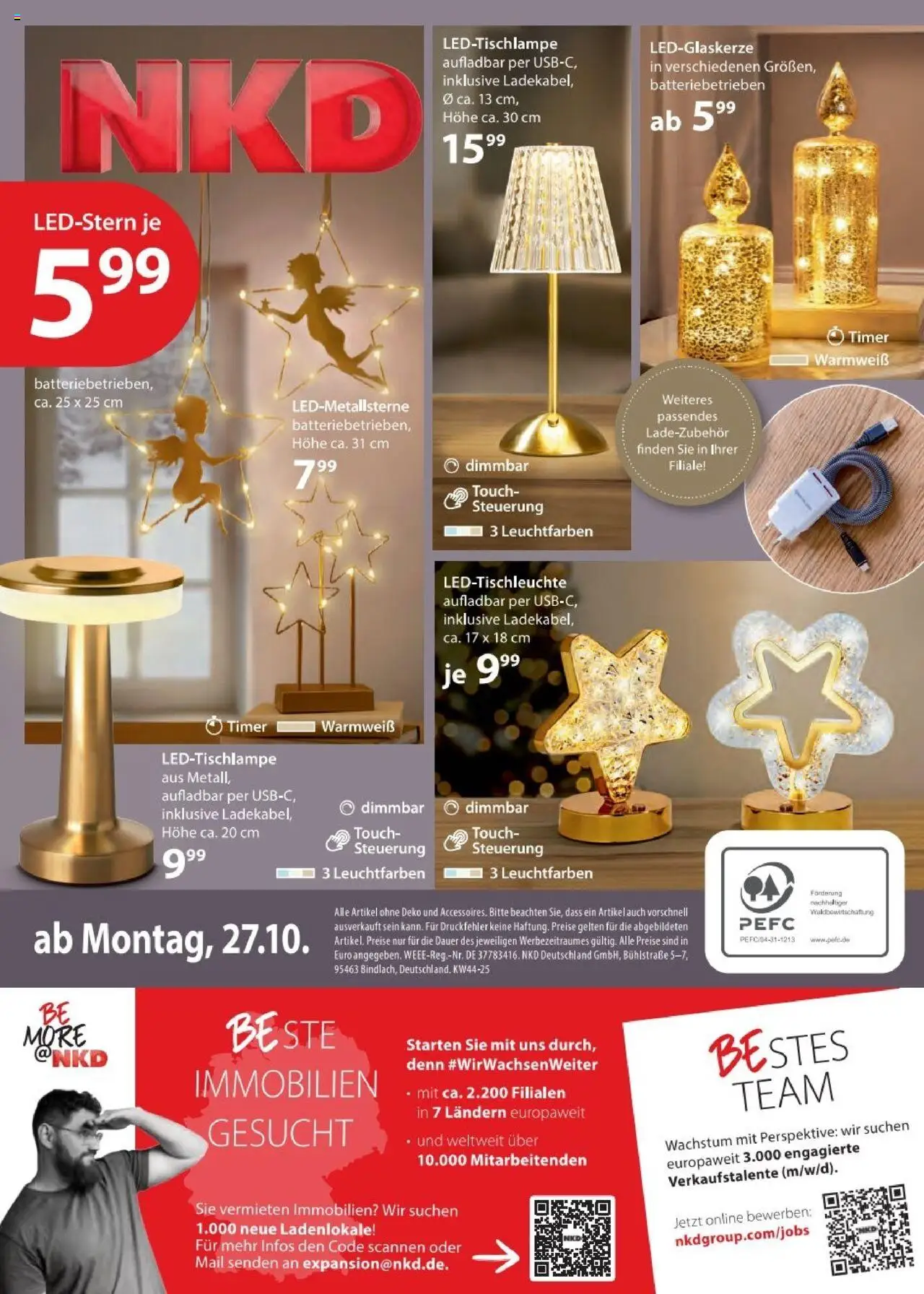 NKD Prospekt aktuell gültig ab 27.10.2025 | Seite: 22