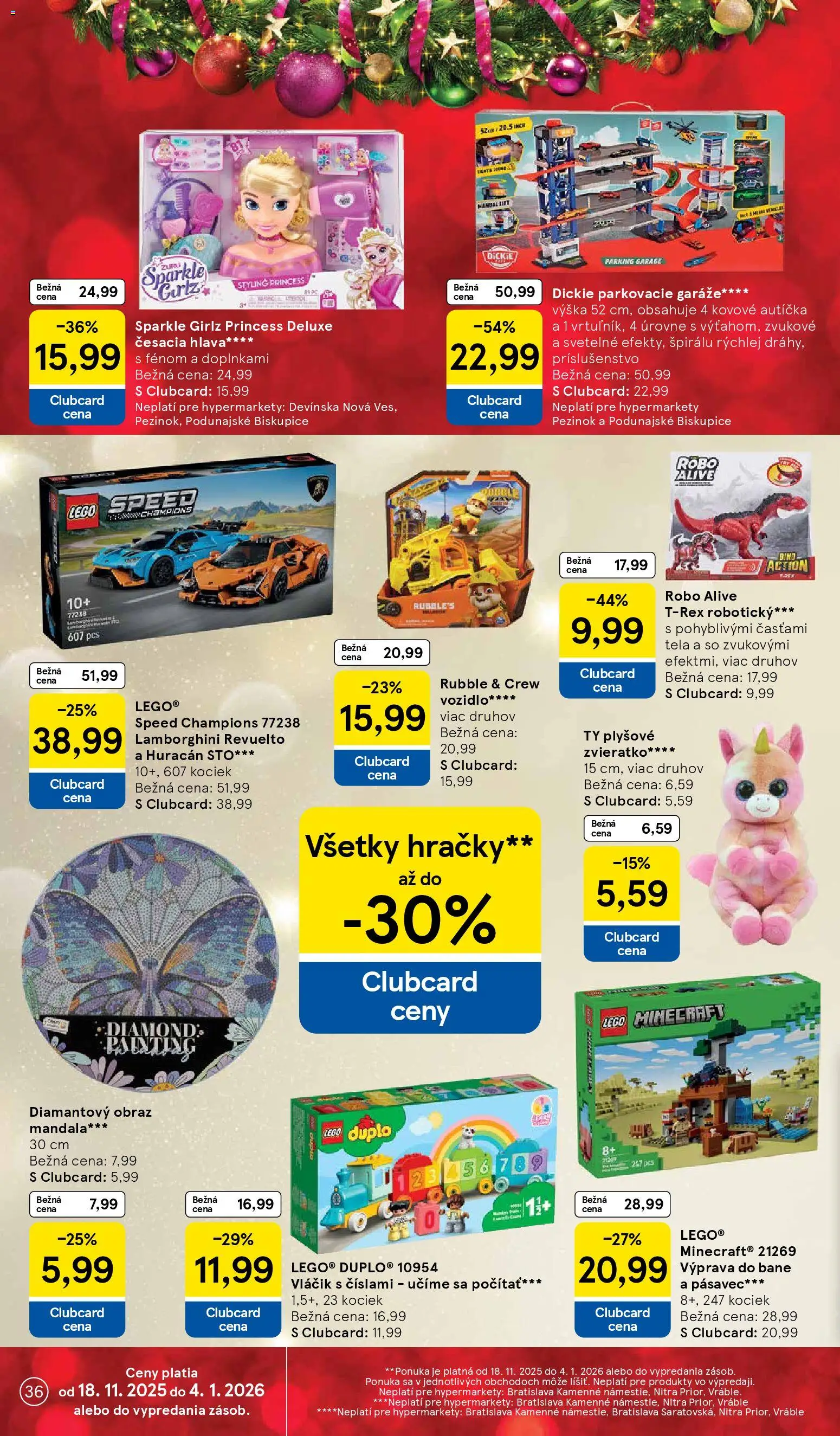 Nové Tesco akcie – leták je platný od 03.12.2025 | Strana: 36