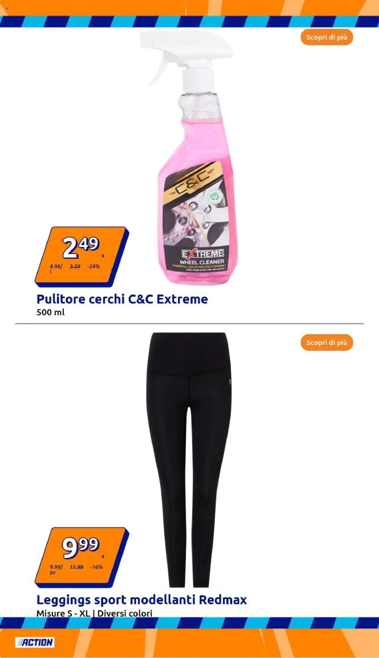 Volantino Action del 10.09.2025 | Pagina: 14 | Prodotti: Leggings