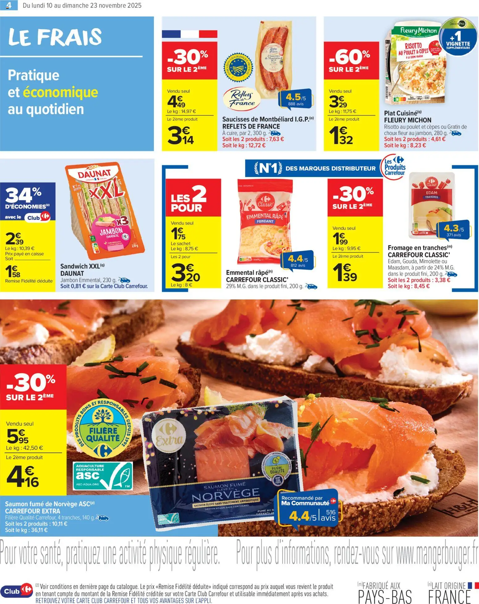 {H1} | Page: 6 | Produits: Emmental, Fromage, Jambon, Saumon