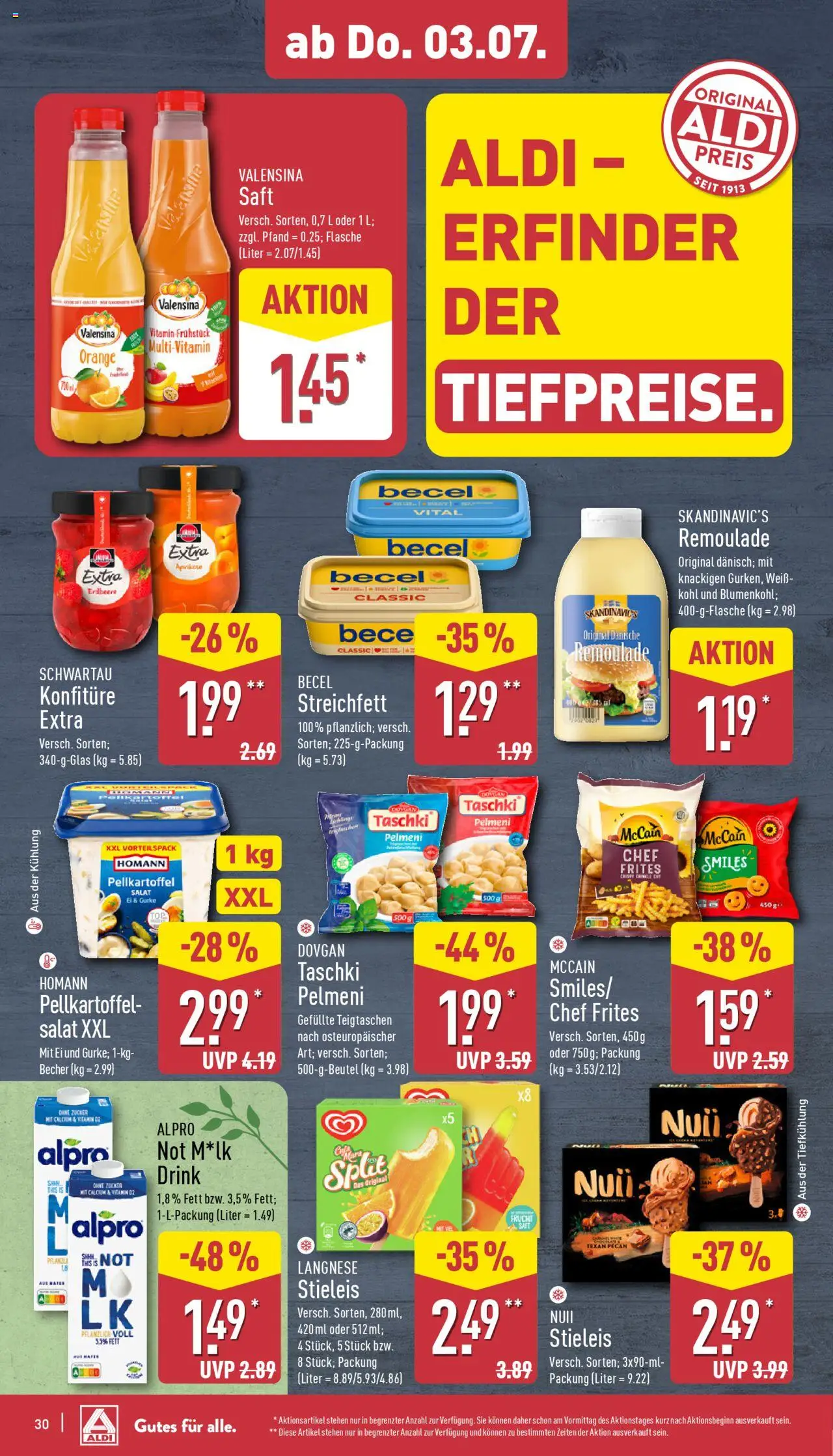 Aldi Prospekt 	 - gültig ab dem 30.06.2025 | Seite: 33 | Produkte: AEG, Koffer, Drohne