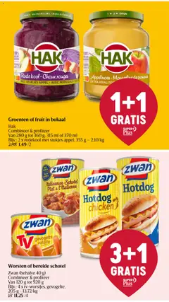 Rode kool-Choux rouges, Rode kool met stukjes appel - Voorbeeld van een folder van Delhaize, geldig van 09.10.2025 | Pagina: 29