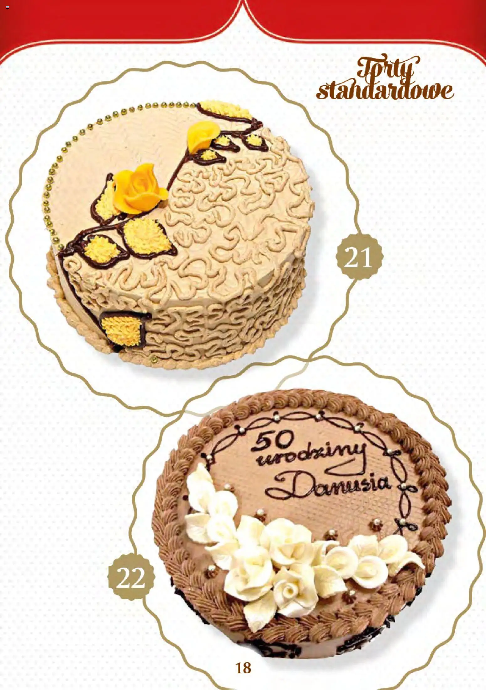 Topaz gazetka - Torty od 27.04.2026 | Strona: 18