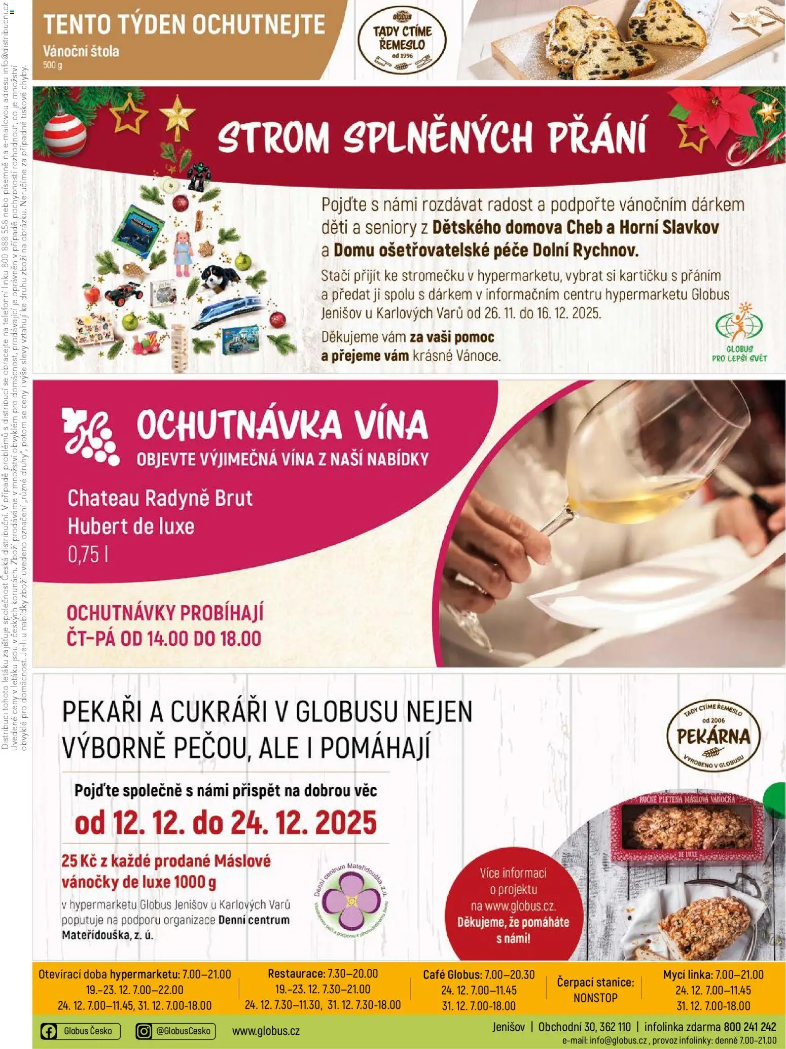 Globus leták - Karlovy Vary od 10.12.2025 | Strana: 38 | Produkty: Globus, Hubert De Luxe, Vánočka, Pekárna