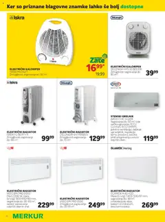 Novi Merkur katalog ponudbe – veljaven od 03.09.2025 | Stran: 43 | Izdelki: Radiator, Električni radiator
