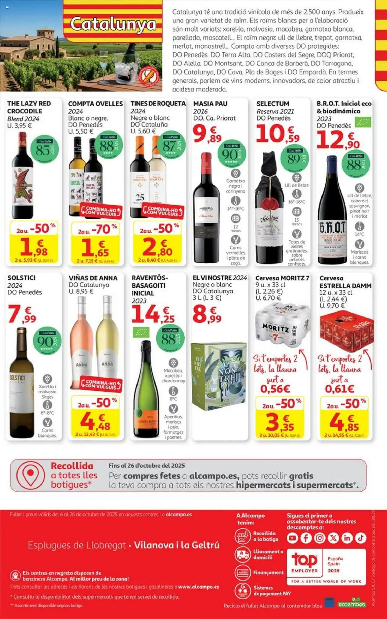 Alcampo - HP Cataluňa │ válido desde el 06.10.2025 | Página: 20 | Productos: Té