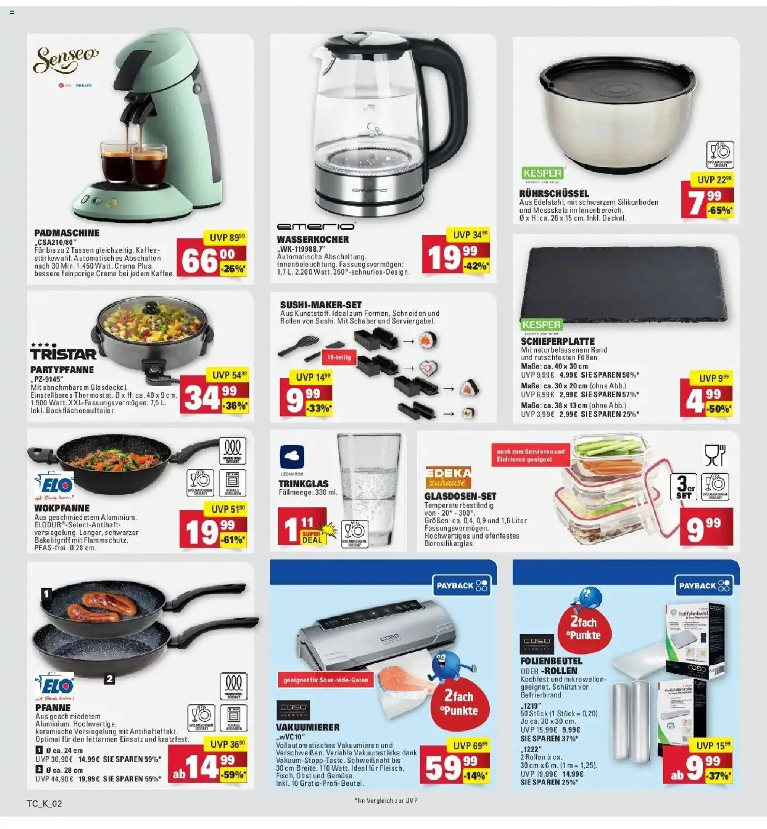 E center Prospekt Kirchheim-Teck	 – gültig ab 05.04.2026 | Seite: 58 | Produkte: Senseo, Kaffee, Vakuumierer, Obst