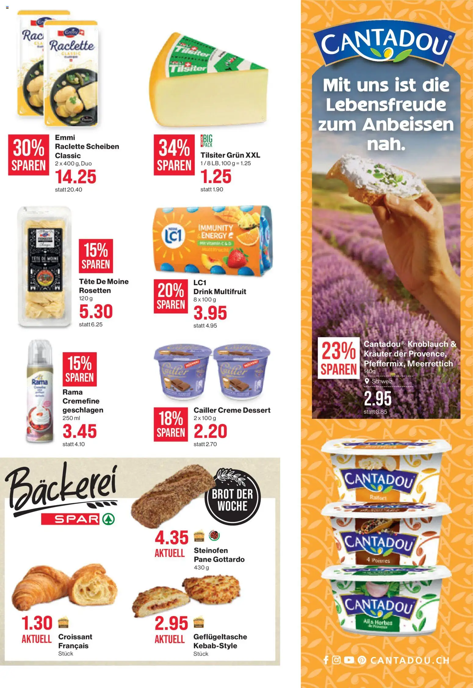 SPAR Aktionen – gültig ab 13.11.2025 | Seite: 7 | Produkte: Bäckerei, Brot, Knoblauch, Creme