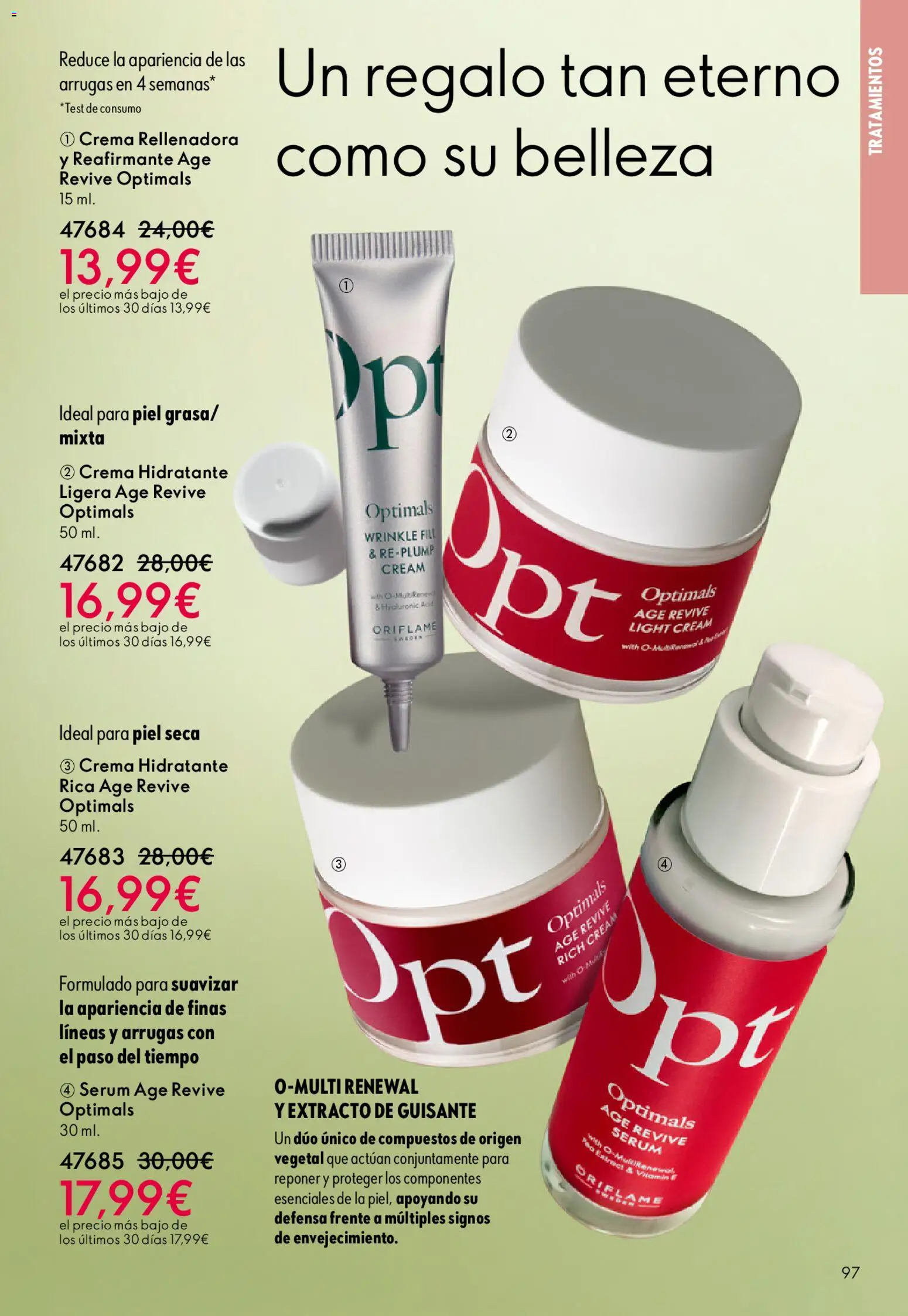 Oriflame - Catálogo Campaña 6 │ válido desde el 22.04.2026 | Página: 97 | Productos: Sérum, Crema, Crema hidratante