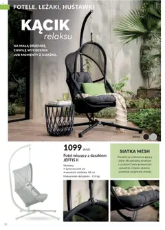 Pogląd oferty "Salony Agata Gazetka - Ogród" - ważna od 26.05.2025 | Strona: 30 | Produkty: Fotel, Siatka
