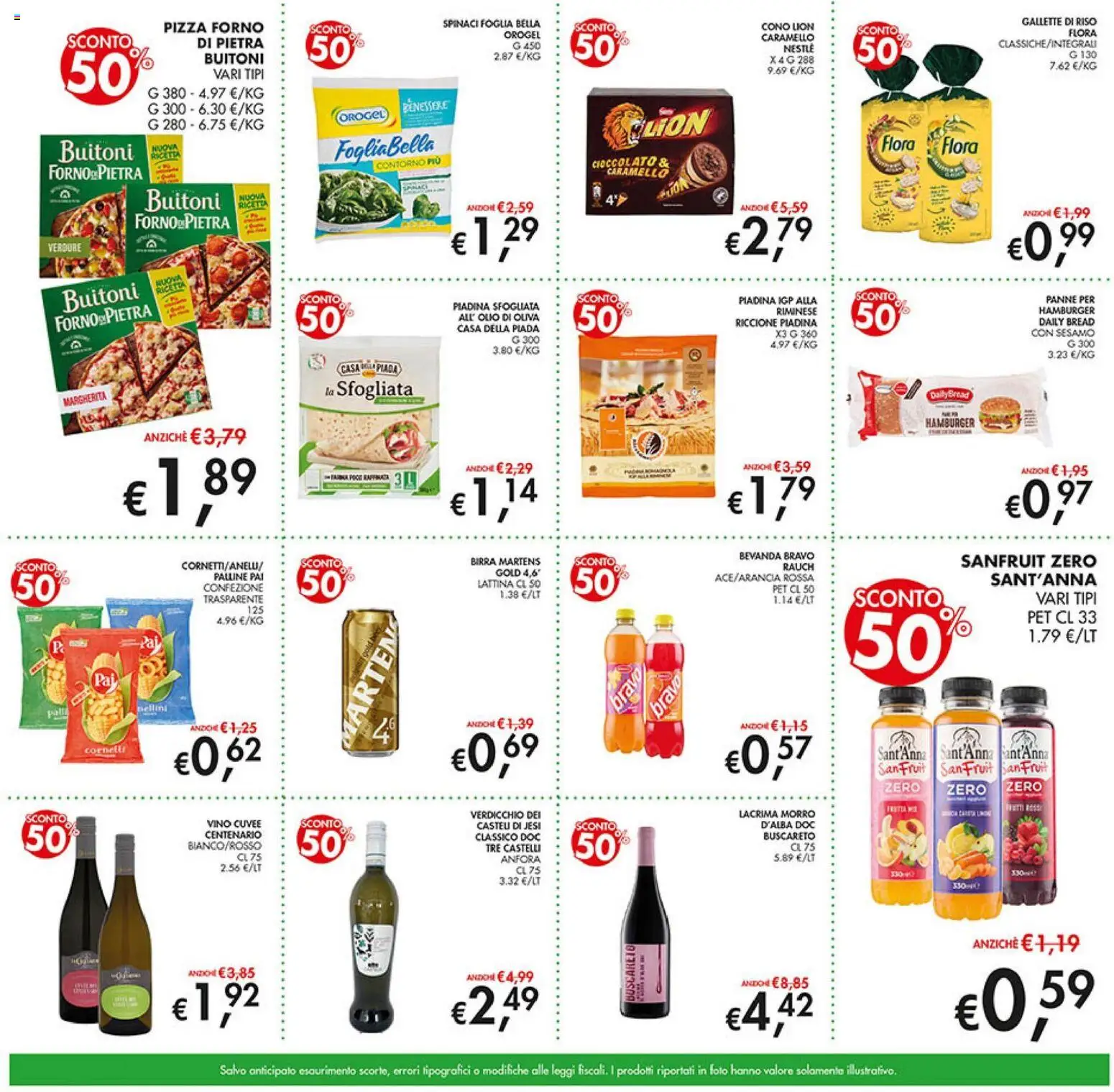 Volantino Coal del 23.04.2026 | Pagina: 3 | Prodotti: Pizza, Gallette, Forno, Olio di Oliva