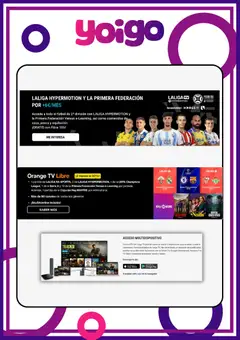 Vista previa Yoigo ofertas válido desde el 15.12.2025 | Página: 3 | Productos: Televisión