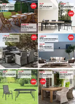 Inpos katalog akcije – veljaven od 12.03.2026 | Stran: 6 | Izdelki: Vrtna garnitura, Miza, Stol