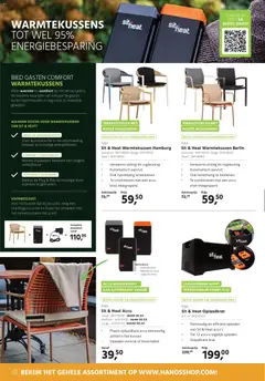 Hanos - SHOP FOLDER  - Voorbeeld van een folder van Hanos, geldig van 03.11.2025 | Pagina: 2 | Producten: Kussenset, Kabel, Kussen, Zitting