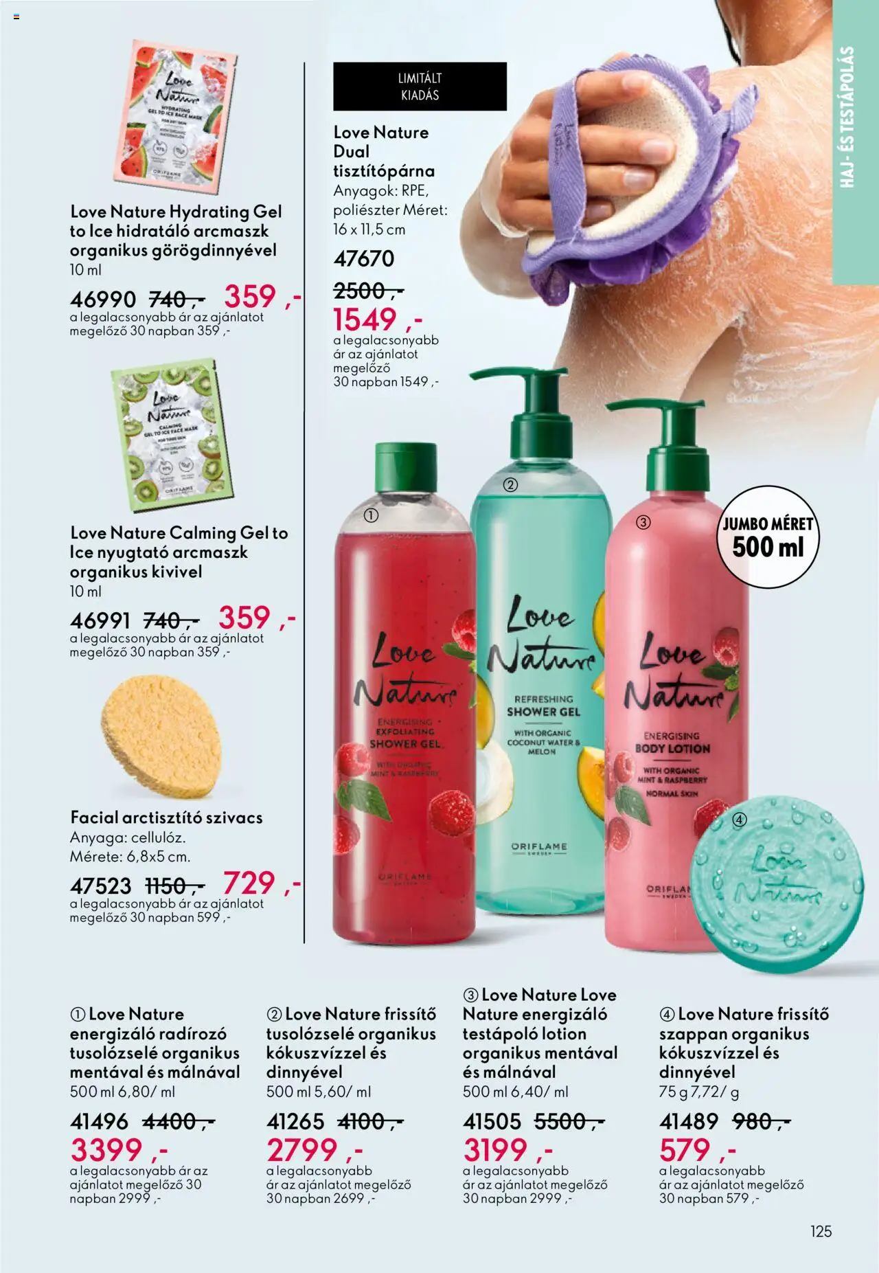 Oriflame akciós ujság - amely érvényes a következő dátumtól: 07.09.2025 | Oldal: 125 | Termékek: Body, Testápoló, Szappan