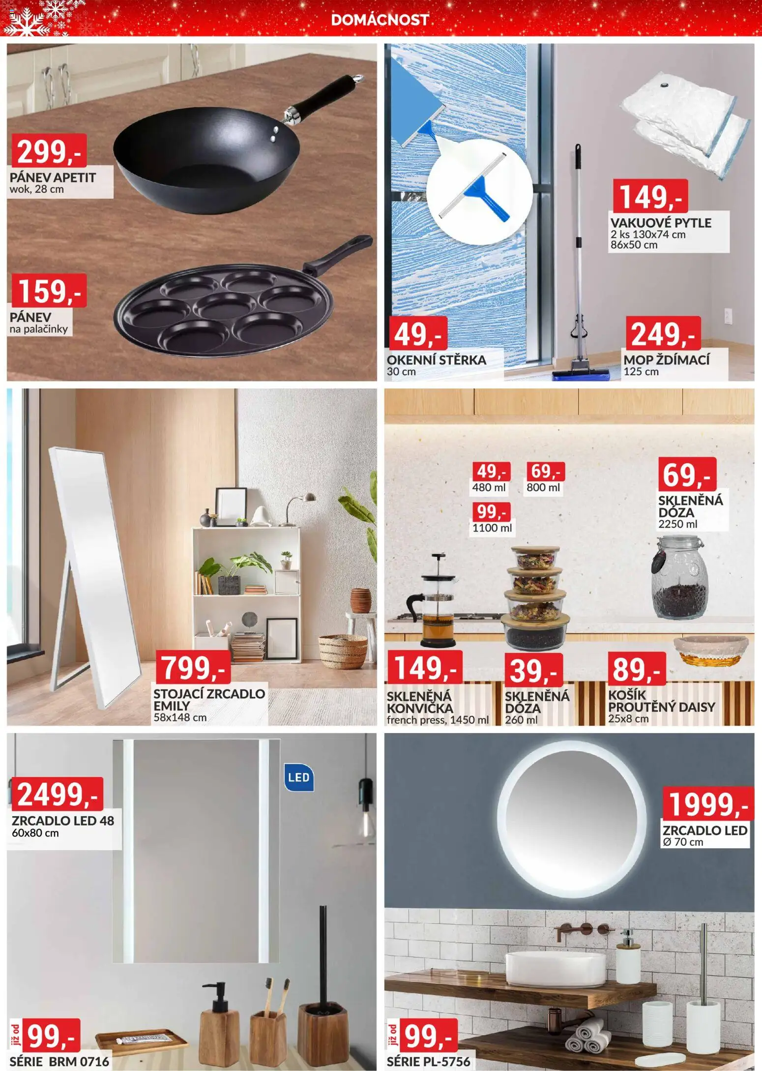 BAUMAX leták - Cheb, Otvice, Plzeň od 01.12.2025 | Strana: 10 | Produkty: Dóza, Vakuové pytle, Palačinky, Zrcadlo