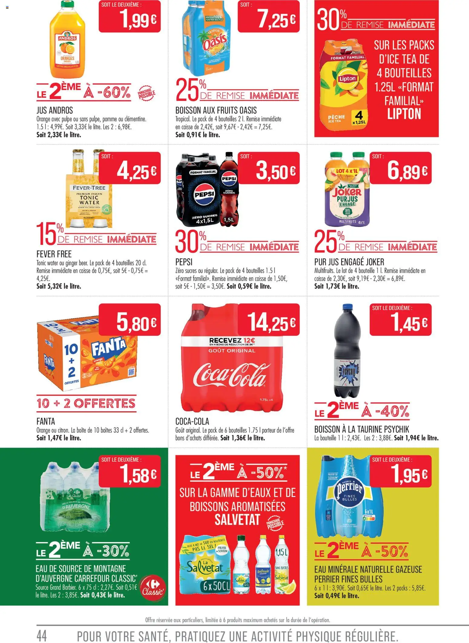 {H1} | Page: 44 | Produits: Eau minérale, Pêche, Sel, Eau de source