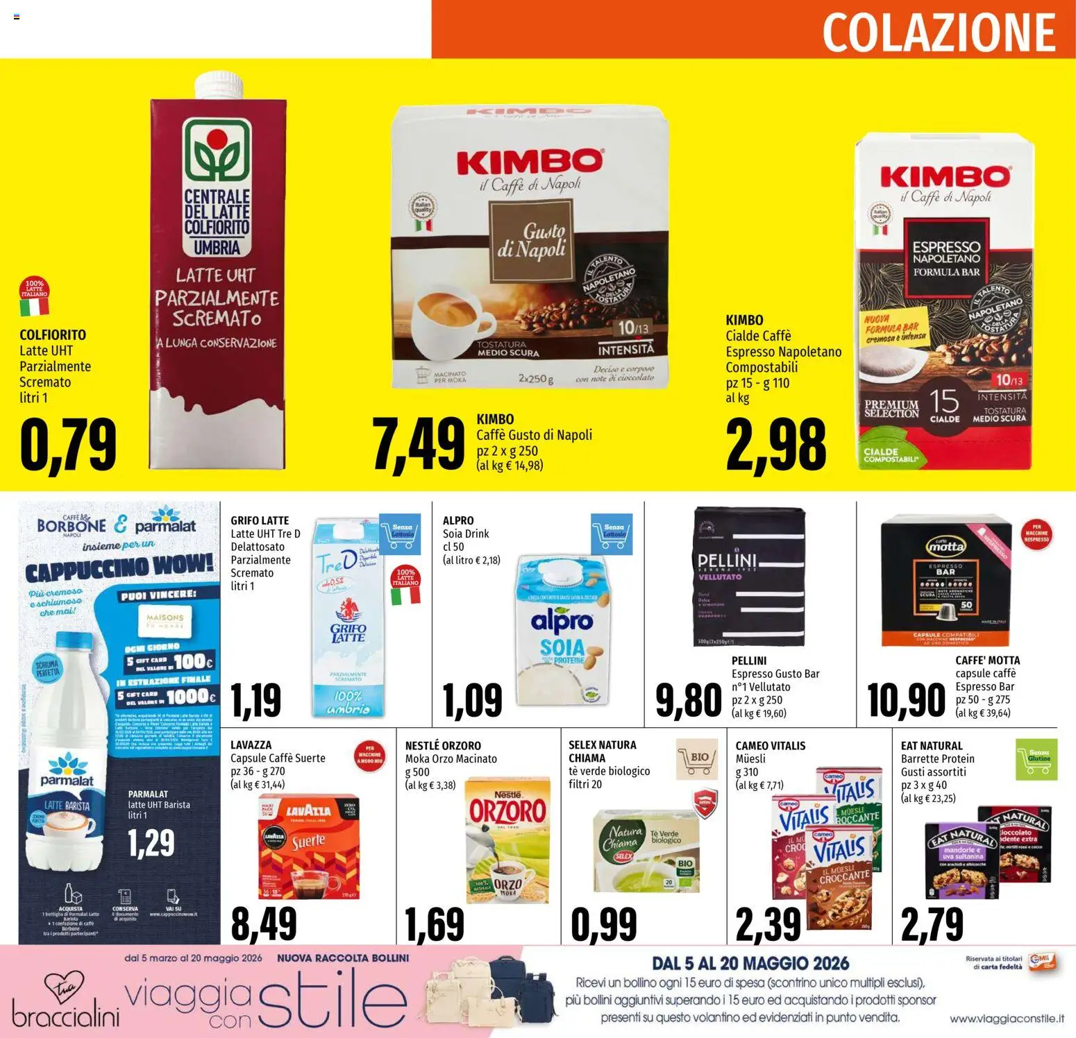 Volantino EMI del 16.03.2026 | Pagina: 10 | Prodotti: Tè, Mandorle, PC, Macinato