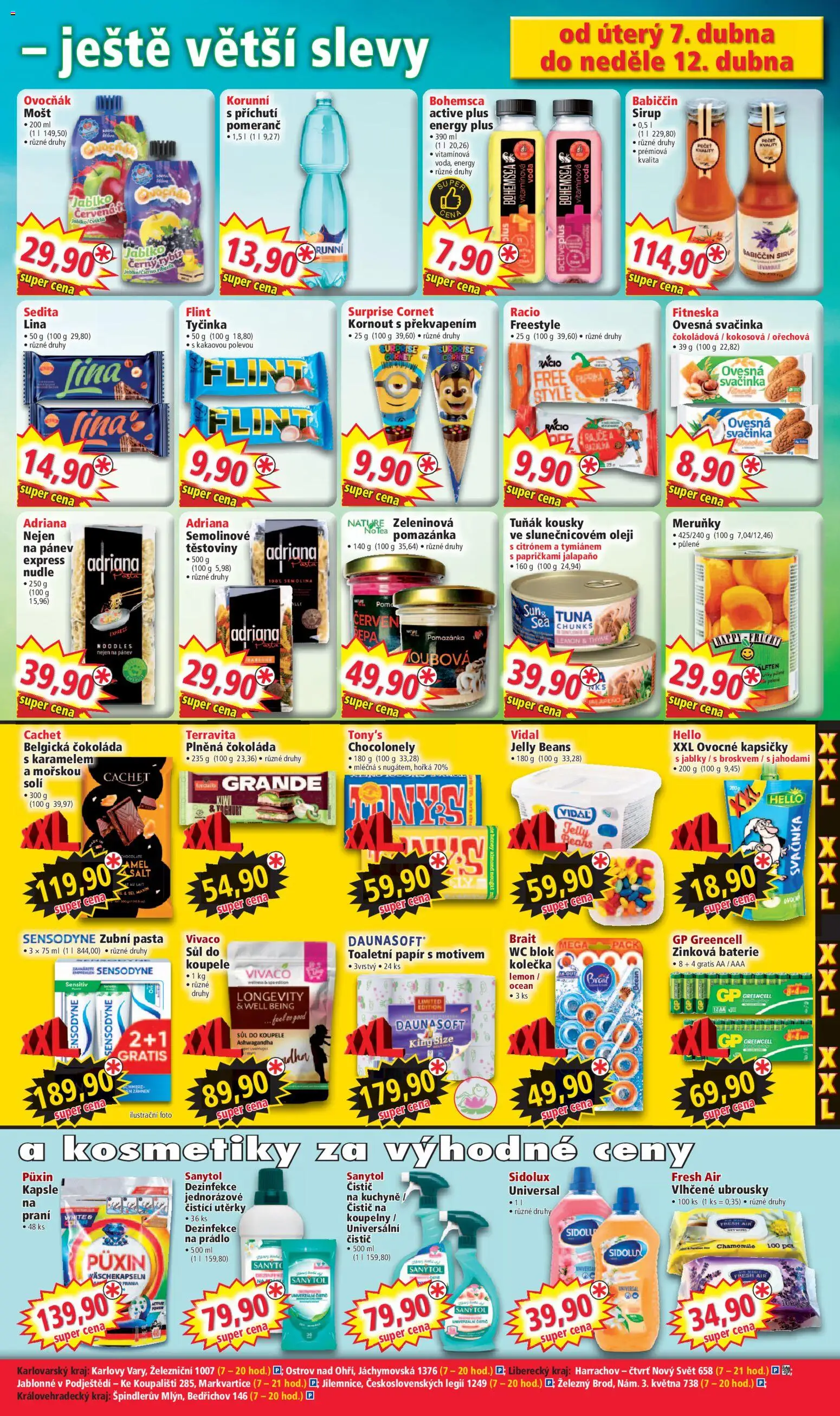Norma leták od 07.04.2026 | Strana: 5 | Produkty: Kapsle, Ubrousky, Čistící utěrky, Baterie
