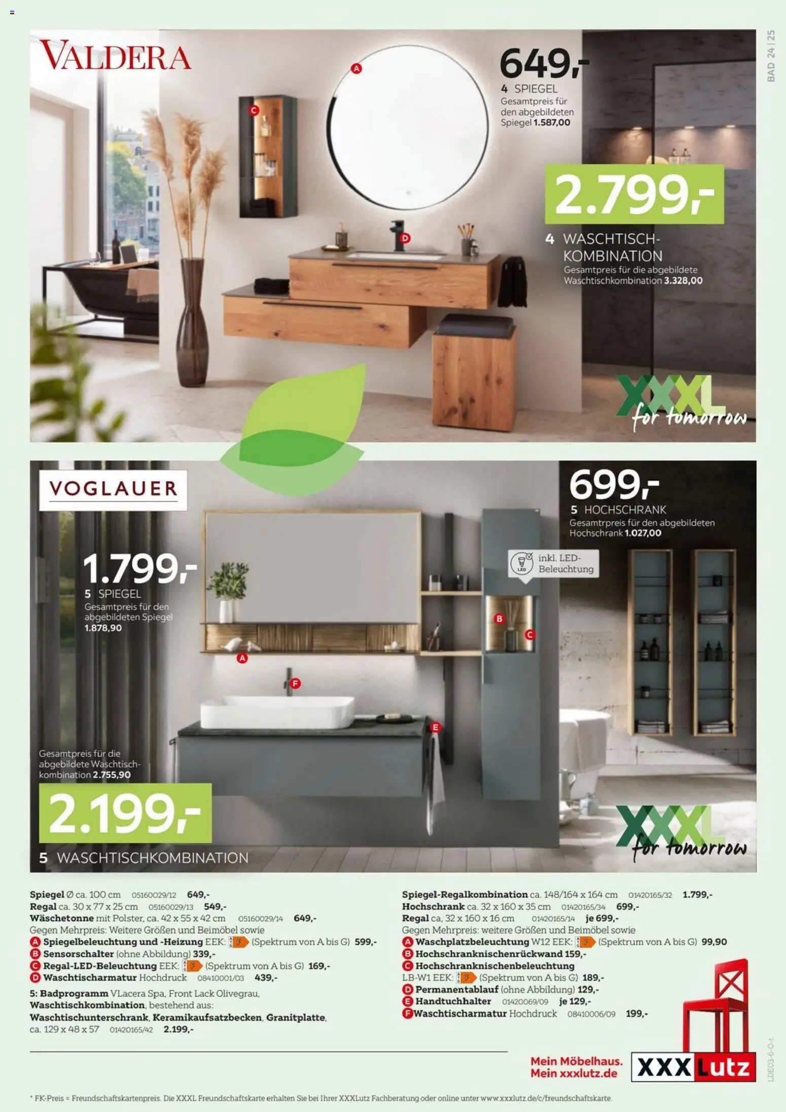 XXXL Lutz Badzimmertesterinnen und -tester gesucht – gültig ab 08.03.2026 | Seite: 25 | Produkte: Spiegel, Handtuchhalter, Waschtisch, Hochschrank