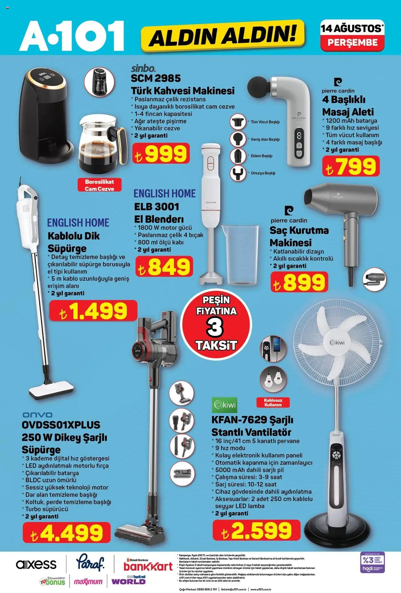 A101 Katalog Aldın Aldın - 14.08.2025 tarihinden itibaren geçerlidir | Sayfa: 6 | Ürünler: Led lamba, Pil, Lamba, Fırça