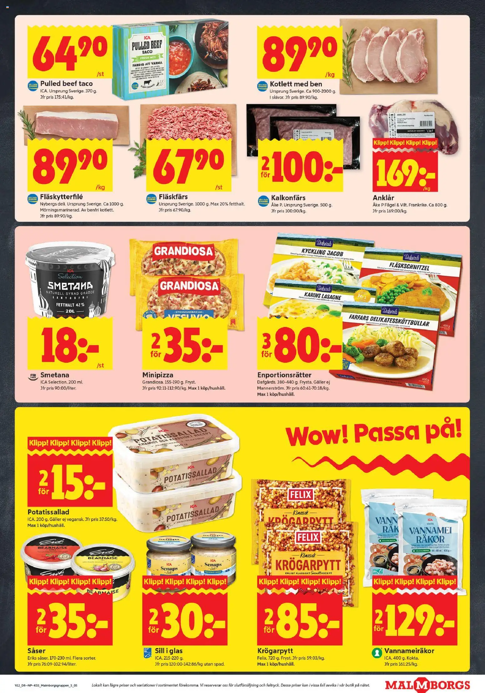 ICA Kvantum reklamblad aktuell från 16.03.2026 | Sida: 5