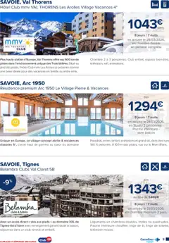 Carrefour Market - Prévisualisation de Carrefour Market Voyagez tout simplement valide à partir de 13.10.2025 | Page: 9 | Produits: Télévision, Base