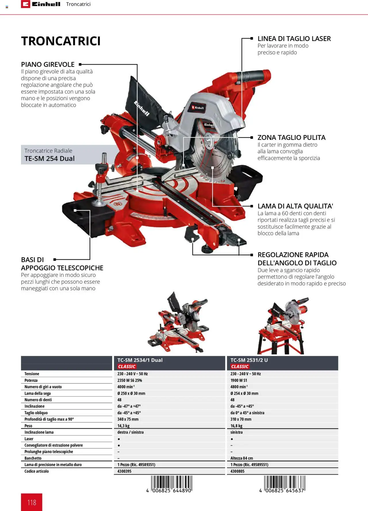 Volantino Einhell del 06.02.2025 | Pagina: 118 | Prodotti: Sega