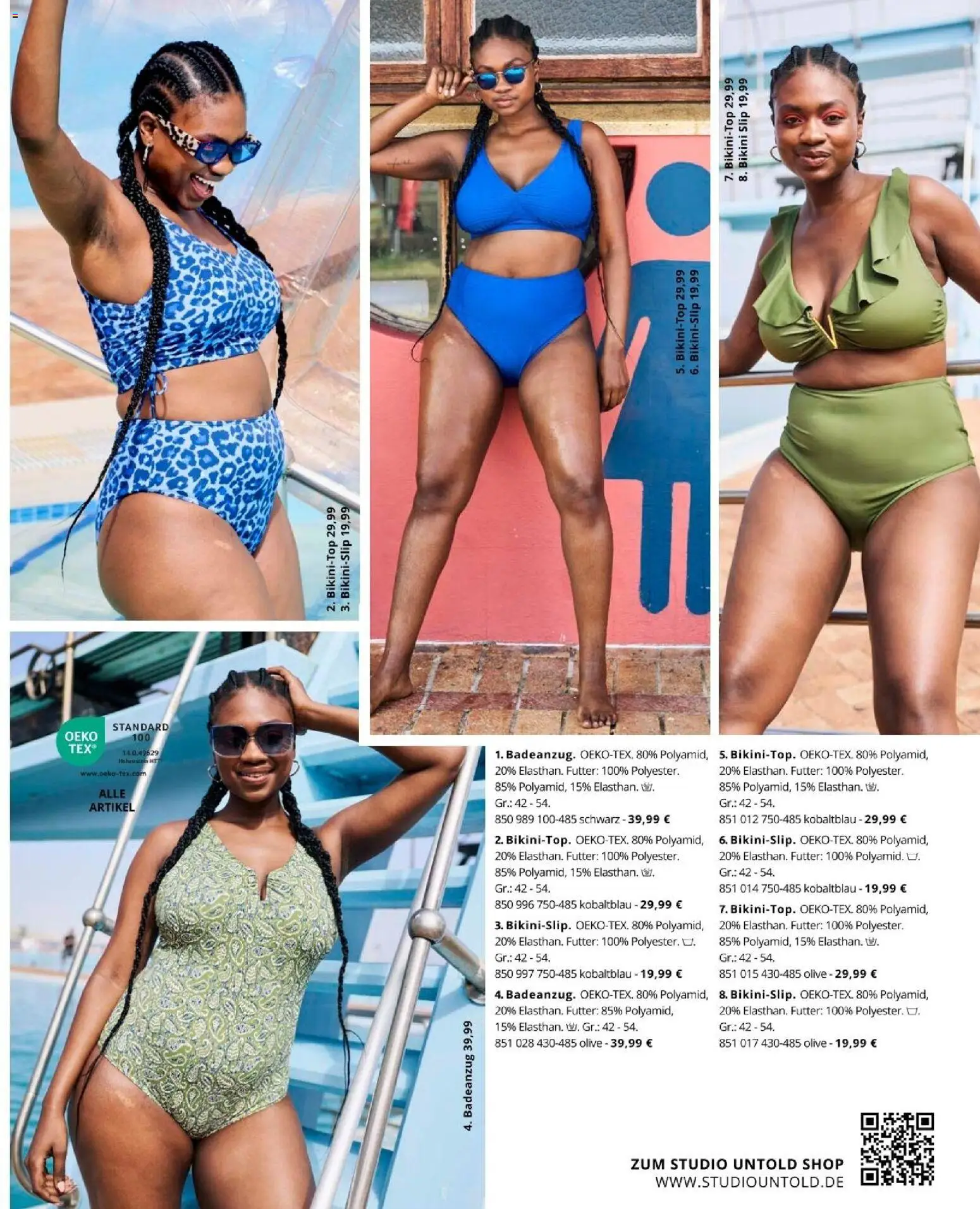 Ulla Popken akciós ujság - amely érvényes a következő dátumtól: 01.05.2026 | Oldal: 127 | Termékek: Bikini