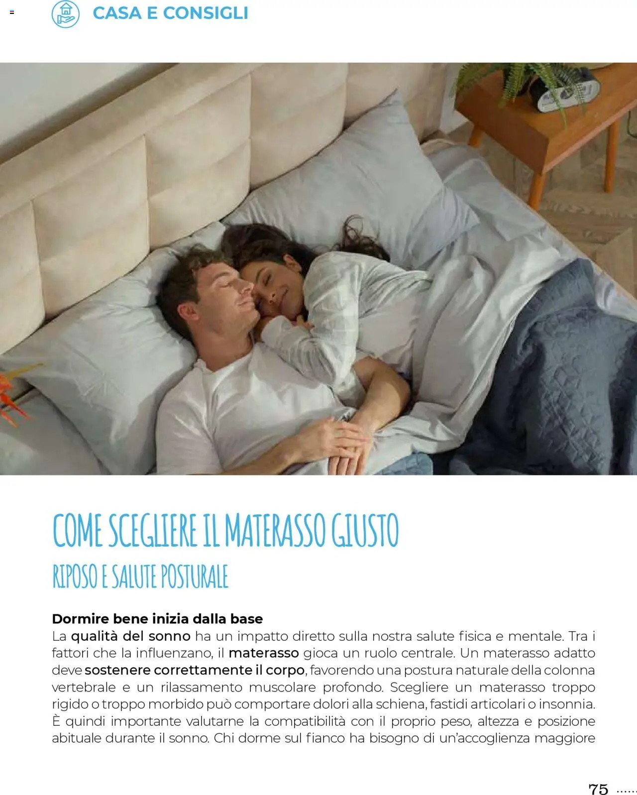 Volantino Gulliver del 01.09.2025 | Pagina: 75 | Prodotti: Materasso