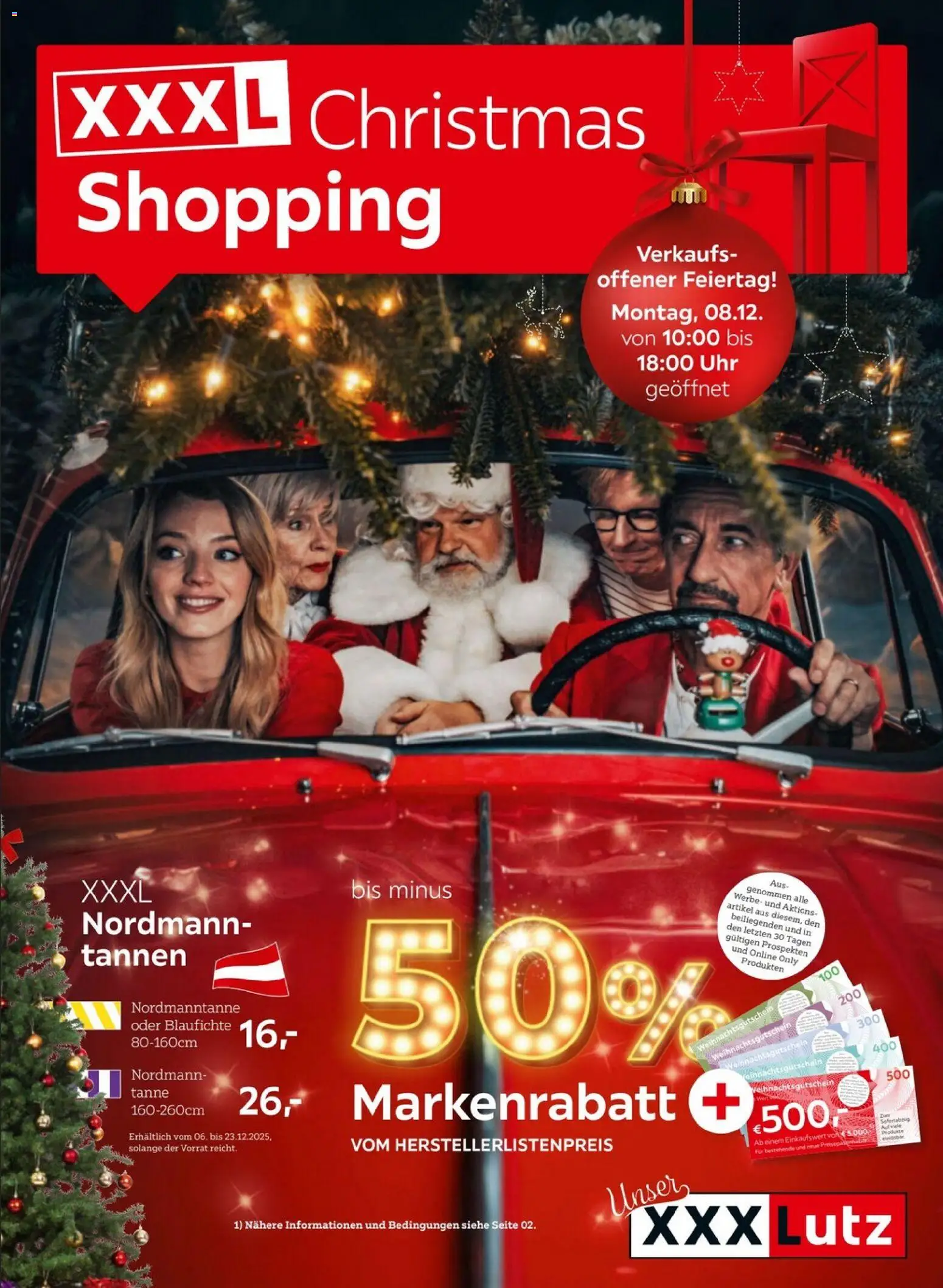 XXXLutz Prospekt aktuell gültig ab 02.12.2025 | Seite: 1 | Produkte: Uhr