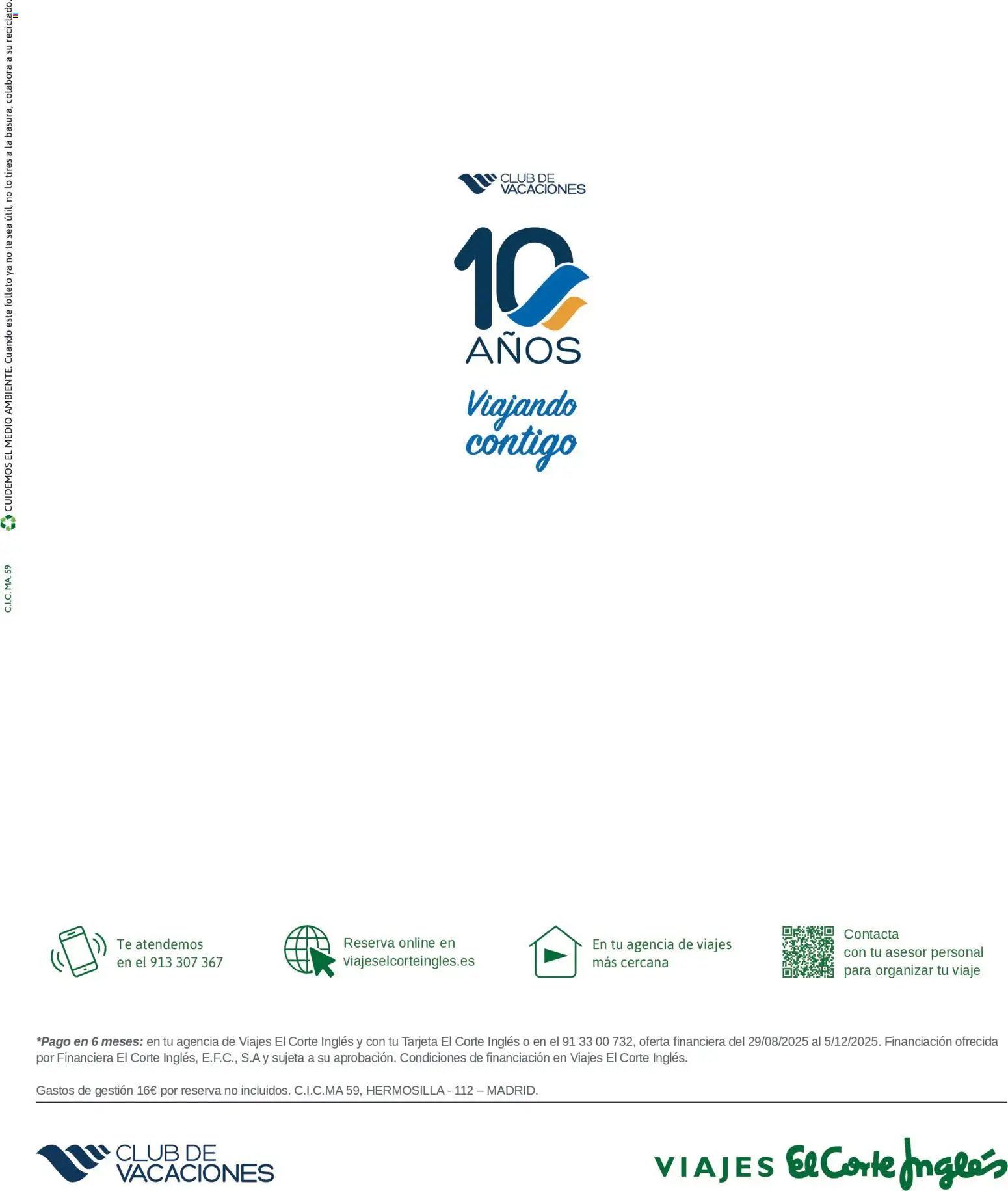 Viajes El Corte Inglés Vacaciones Económicas │ válido desde el 22.10.2025 | Página: 100 | Productos: Té