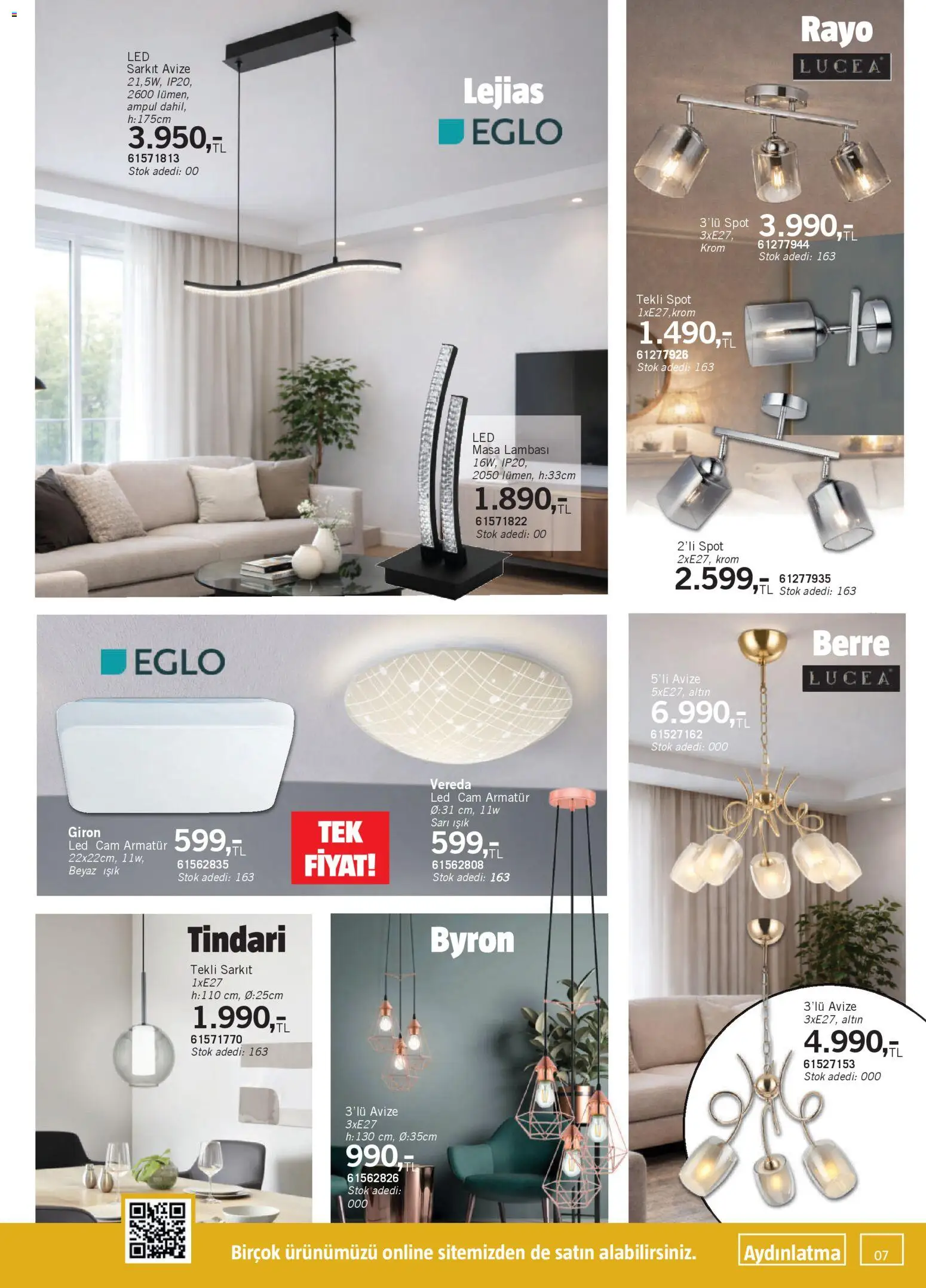 Bauhaus Katalog - 28.02.2026 tarihinden itibaren geçerlidir | Sayfa: 7 | Ürünler: Masa, Masa lambası