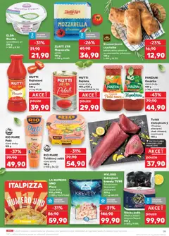 Kaufland leták - Chomutov od 30.07.2025 | Strana: 19 | Produkty: Sýr, Rajčata, Passata, Rio mare